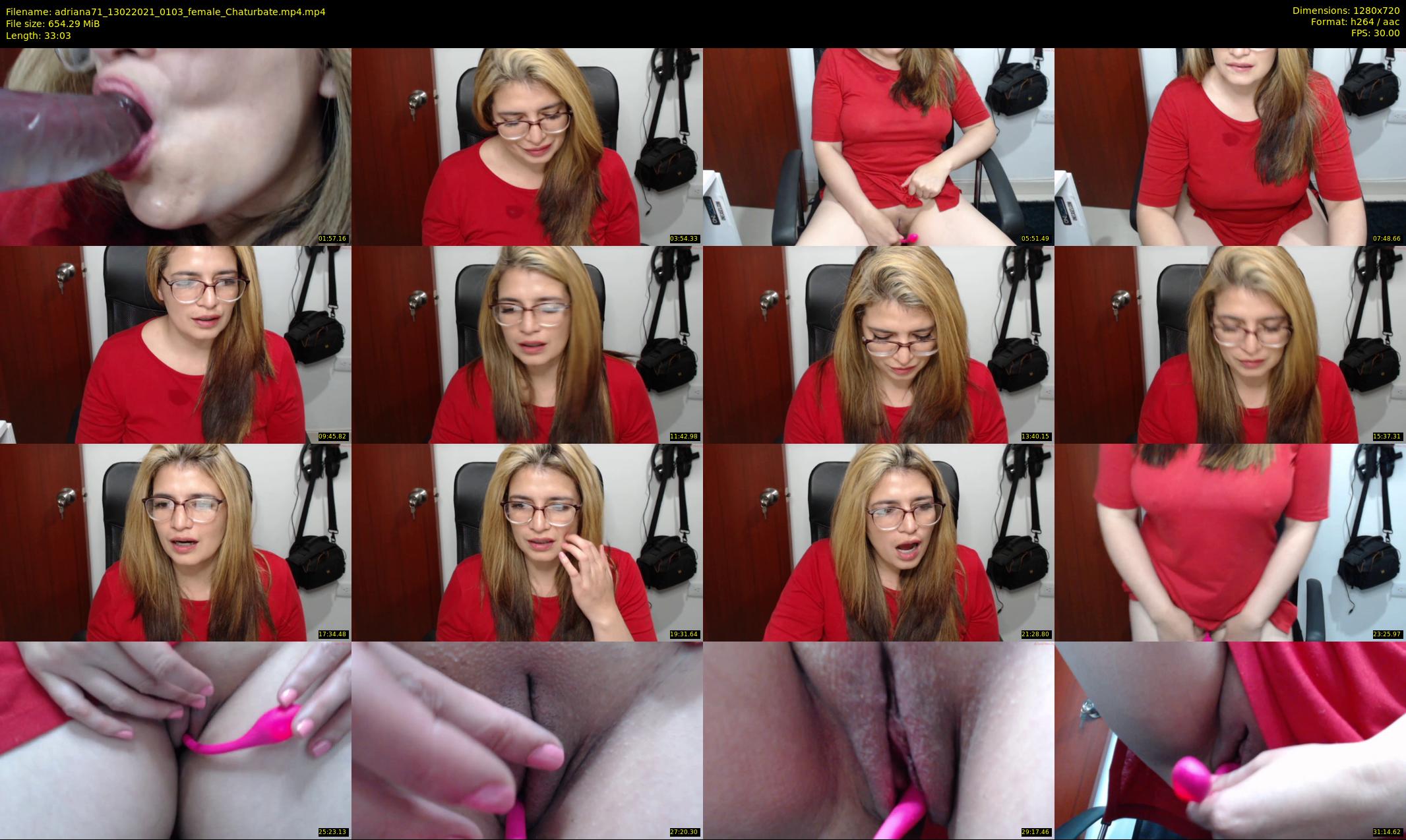 adriana71 — 34 minute Chaturbate couple cam show recording, 720p, Feb 13, 2021