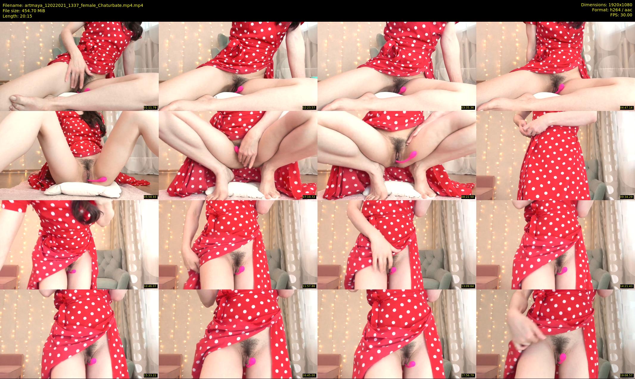 artmaya — 21 minute Chaturbate female cam show recording, 1080p, Feb 12, 2021