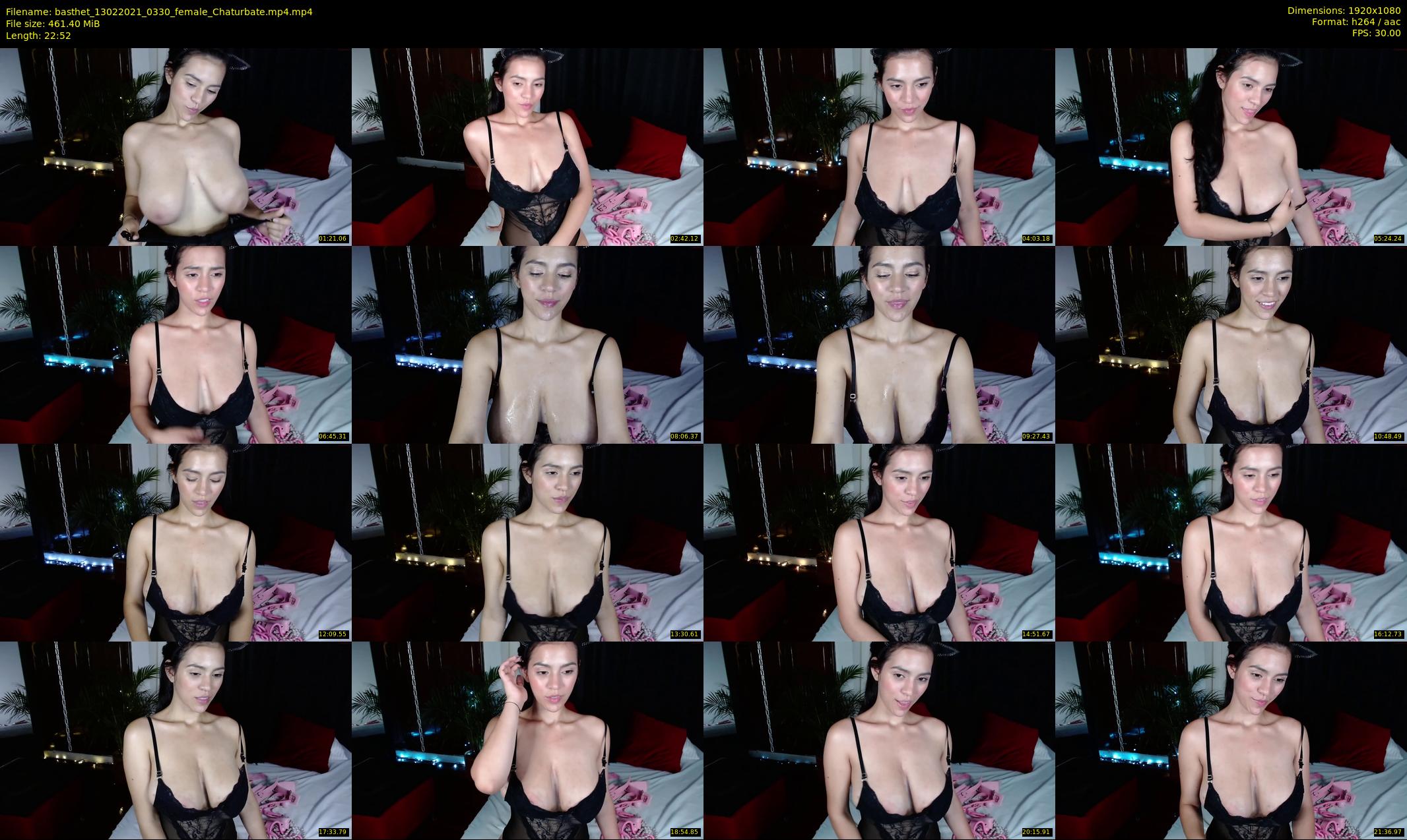 basthet — 23 minute Chaturbate female cam show recording, 1080p, Feb 13, 2021