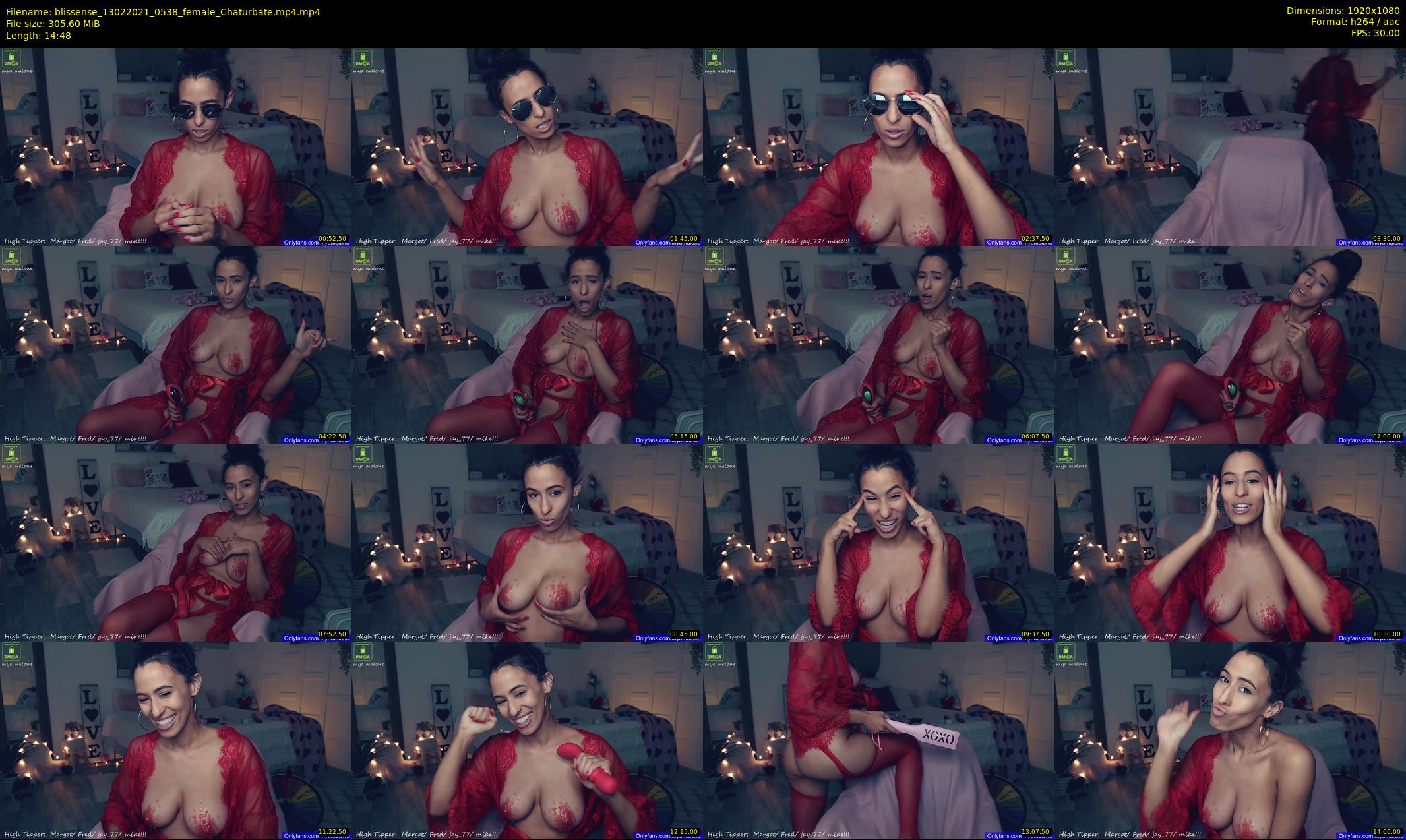 blissense — 15 minute Chaturbate female cam show recording, 1080p, Feb 13, 2021