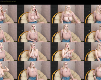 blondiebetsy — 21 minute Chaturbate female cam show recording, 1080p, Feb 12, 2021
