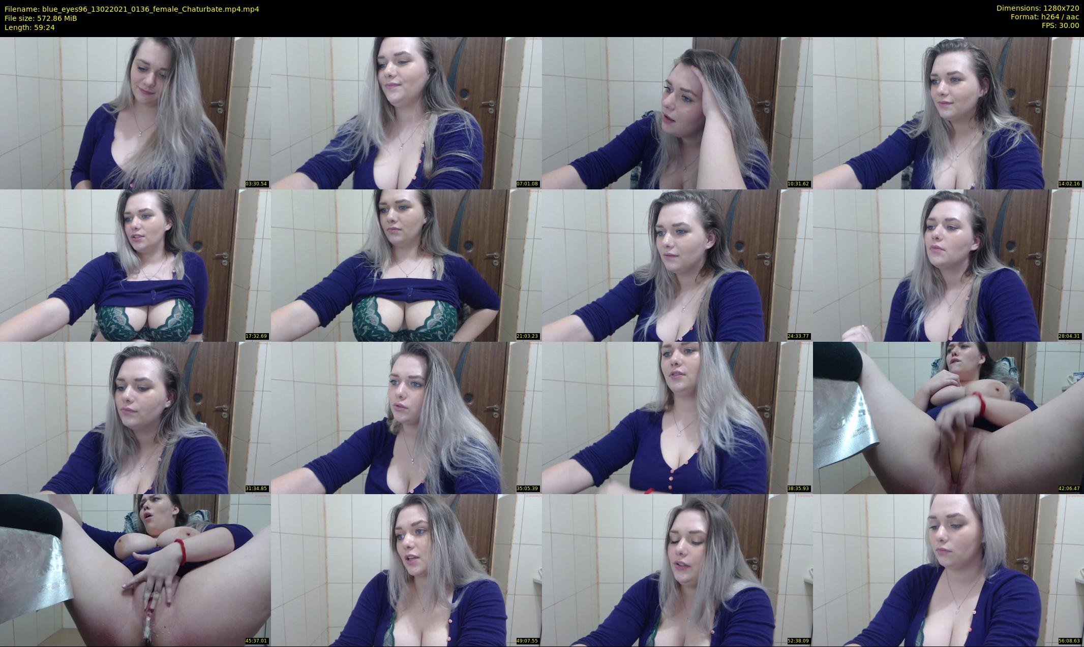 blue_eyes96 — 60 minute Chaturbate female cam show recording, 720p, Feb 13, 2021