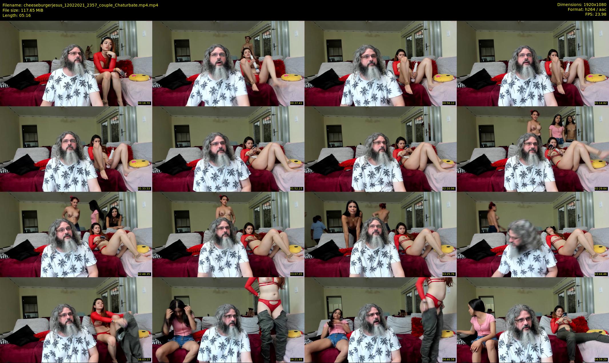 cheeseburgerjesus — 6 minute Chaturbate couple cam show recording, 1080p, Feb 12, 2021
