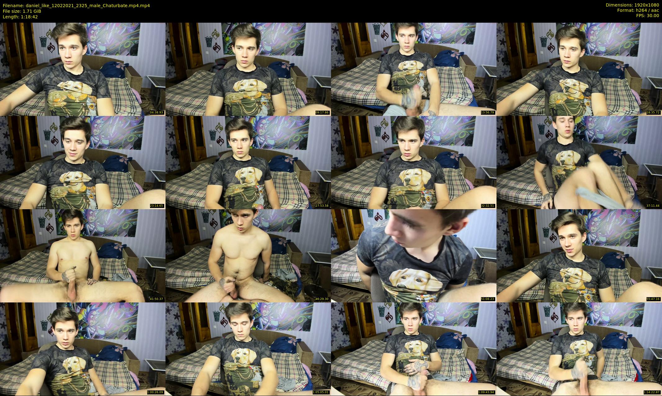 daniel_like — 79 minute Chaturbate male cam show recording, 1080p, Feb 12, 2021