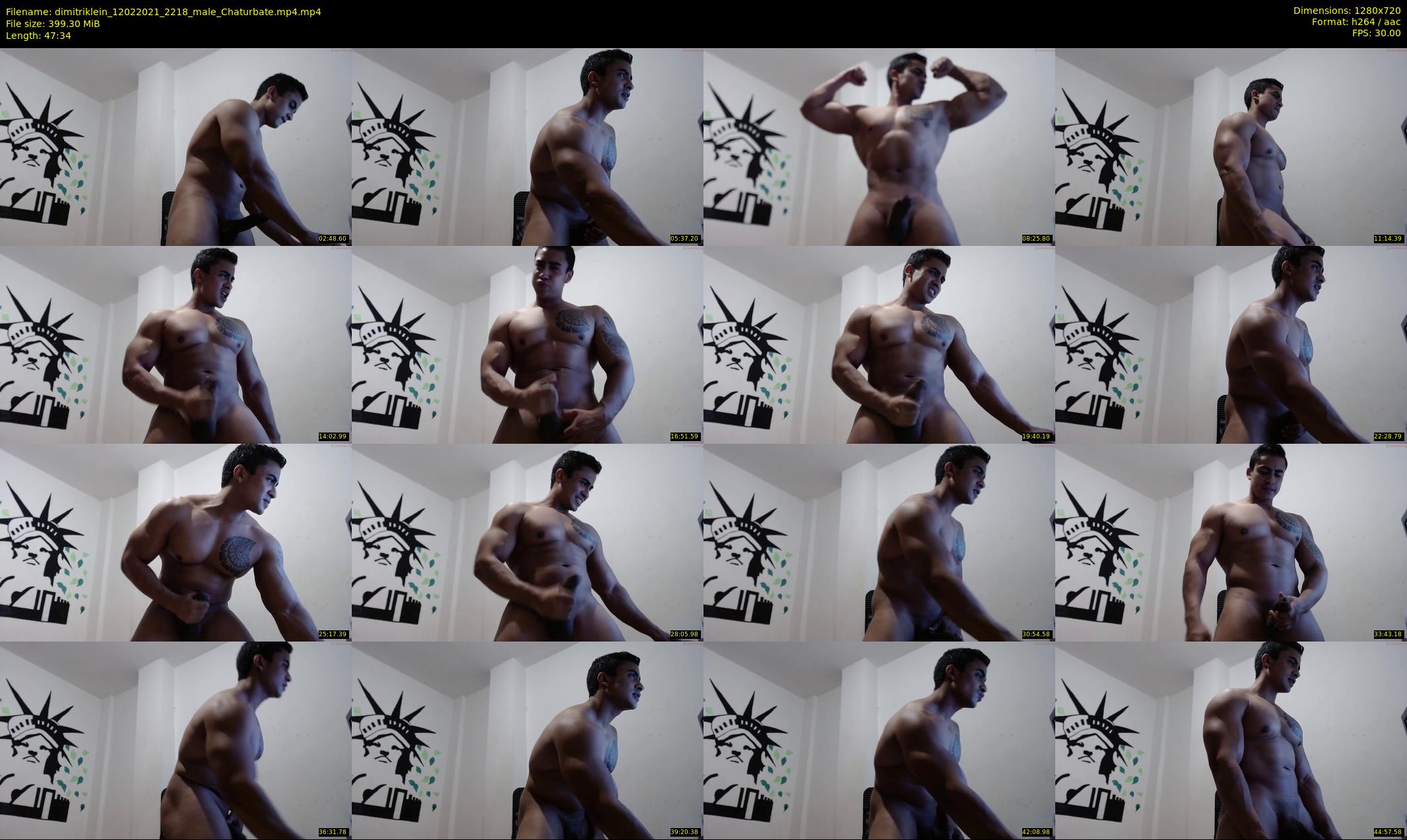 dimitriklein — 48 minute Chaturbate male cam show recording, 720p, Feb 12, 2021