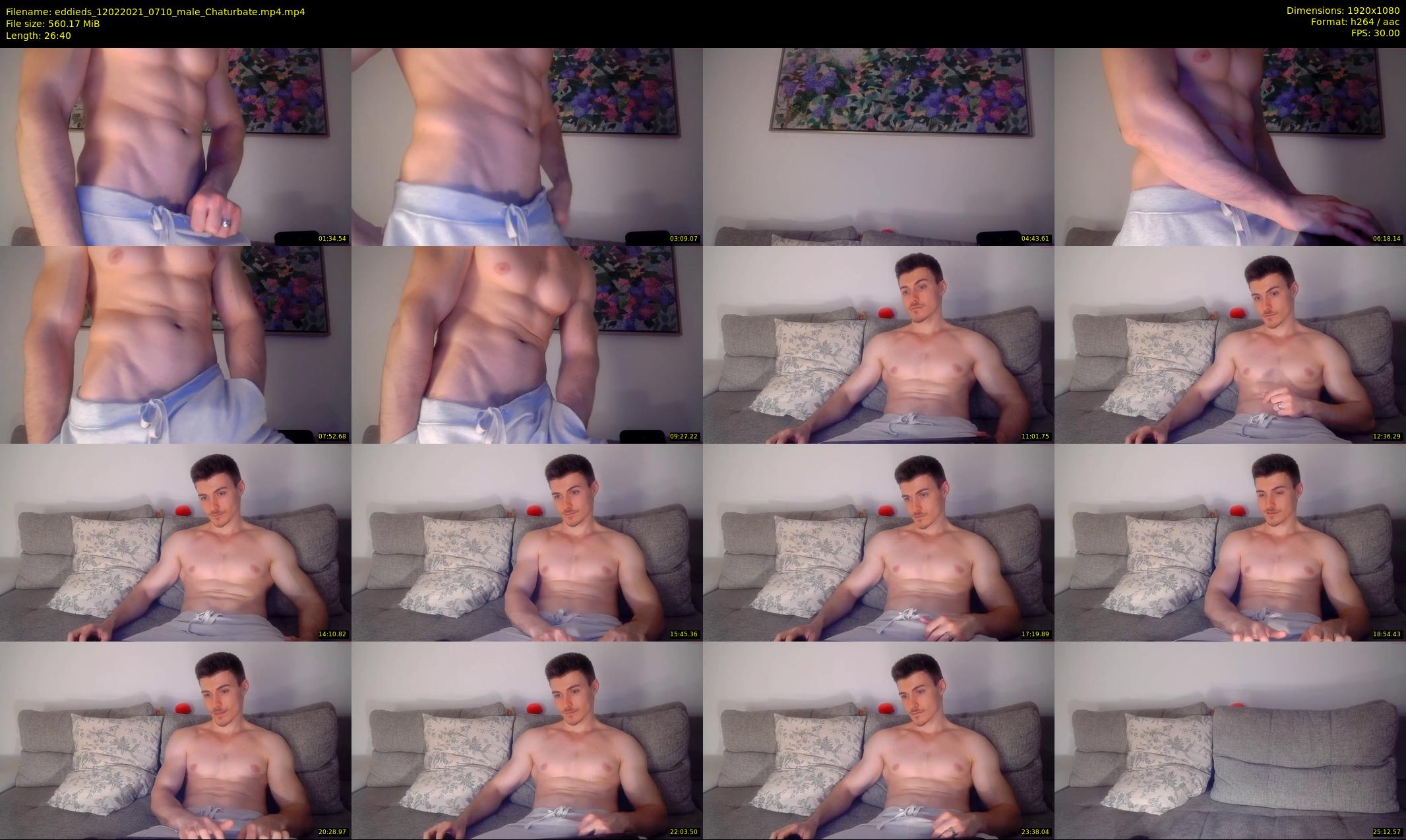 eddieds — 27 minute Chaturbate male cam show recording, 1080p, Feb 12, 2021