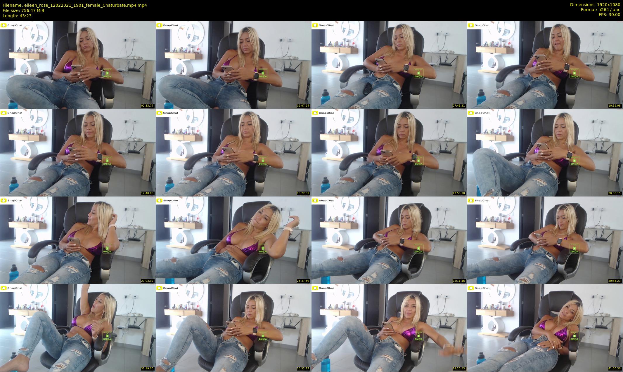 eileen_rose — 44 minute Chaturbate female cam show recording, 1080p, Feb 12, 2021