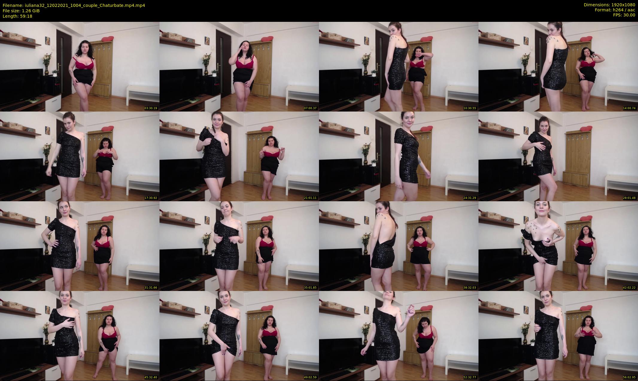 iuliana32 — 60 minute Chaturbate couple cam show recording, 1080p, Feb 12, 2021