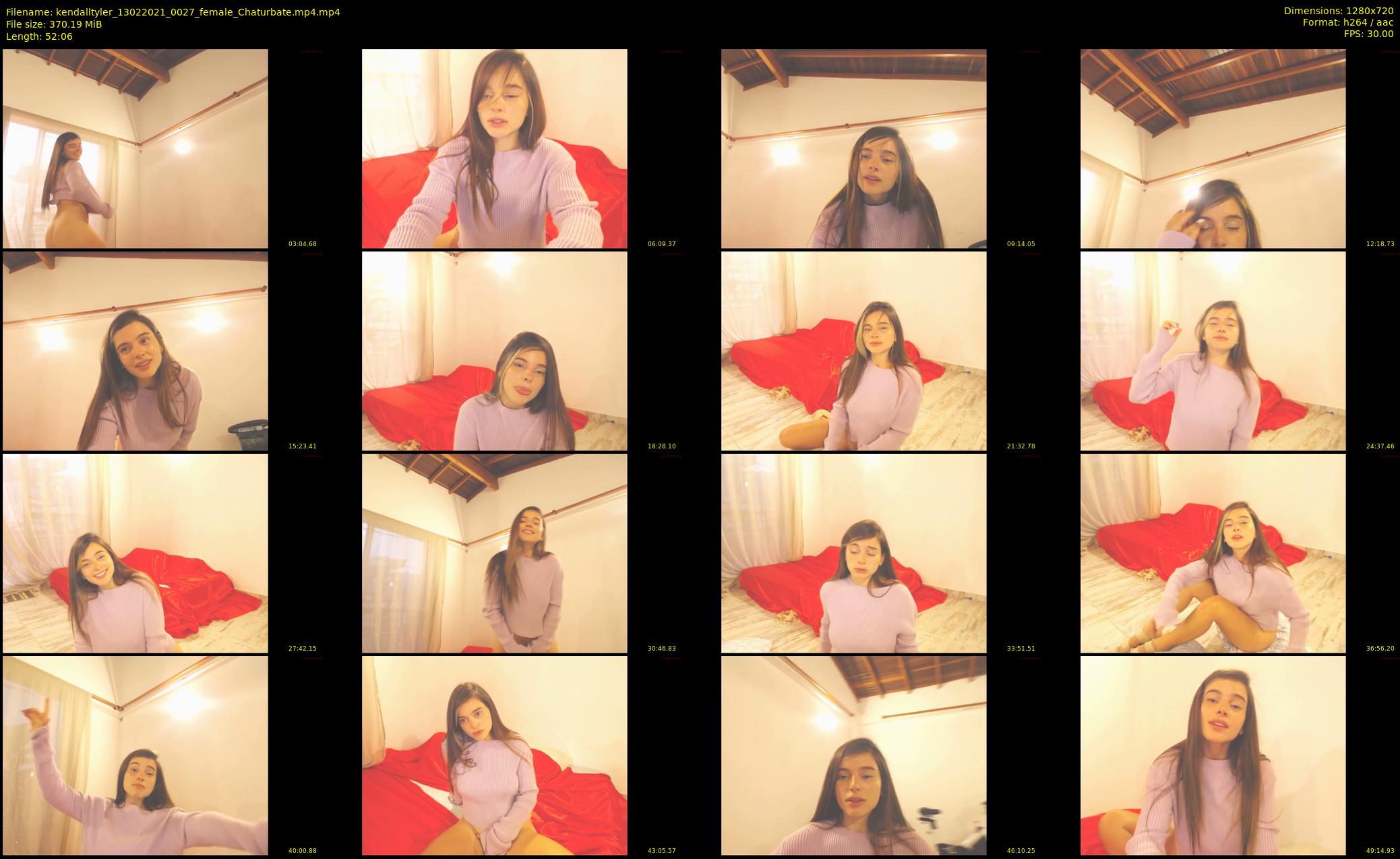 kendalltyler — 53 minute Chaturbate female cam show recording, 720p, Feb 13, 2021