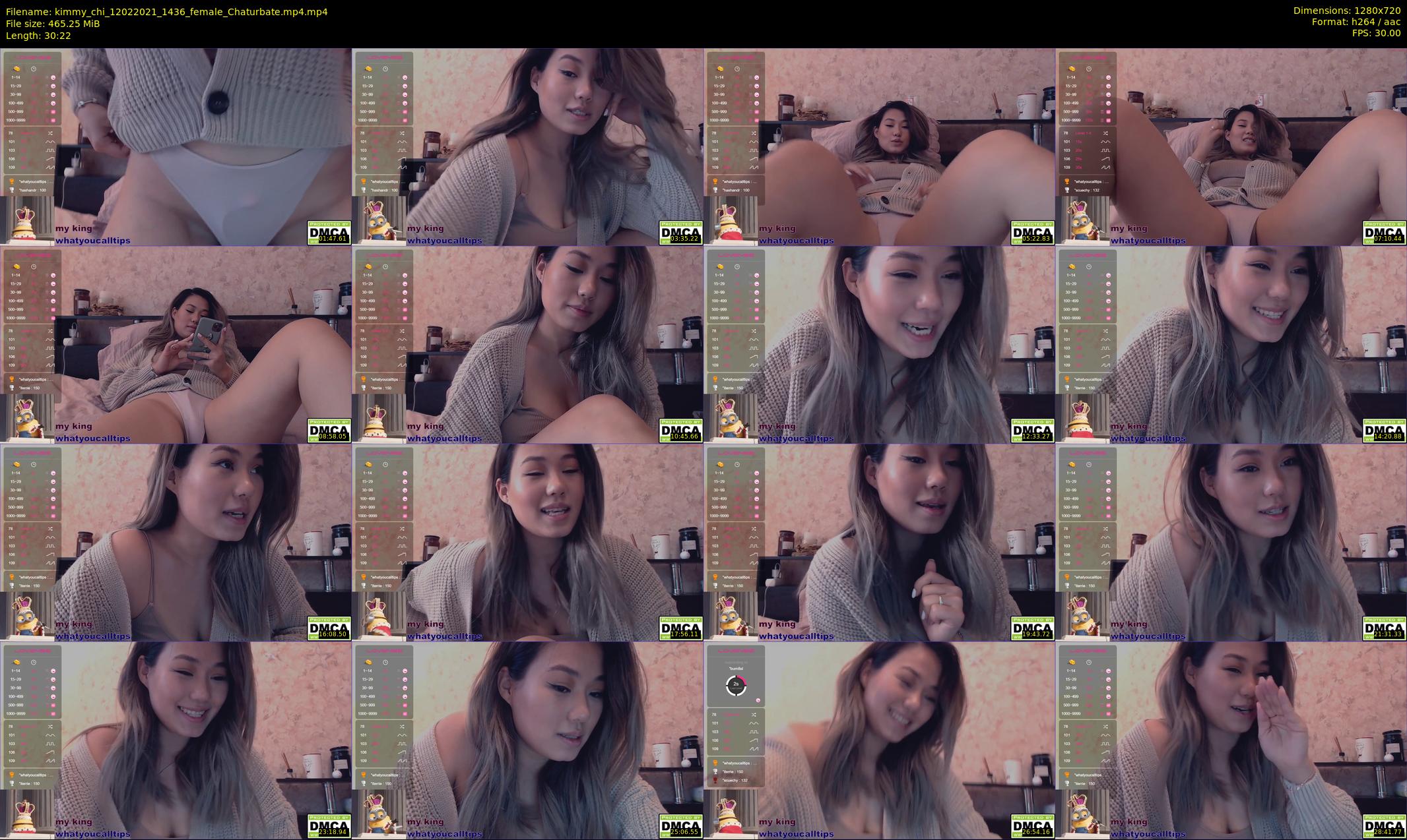 kimmy_chi — 31 minute Chaturbate female cam show recording, 720p, Feb 12, 2021