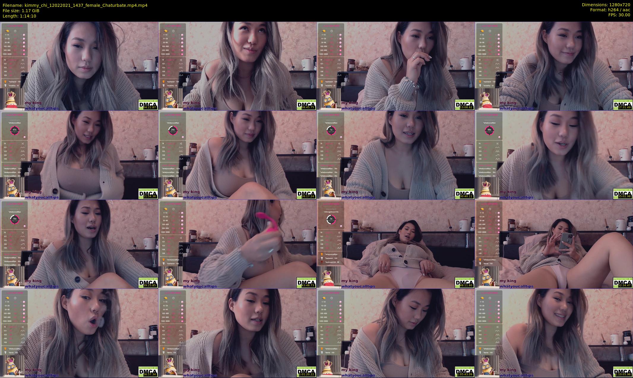 kimmy_chi — 75 minute Chaturbate female cam show recording, 720p, Feb 12, 2021