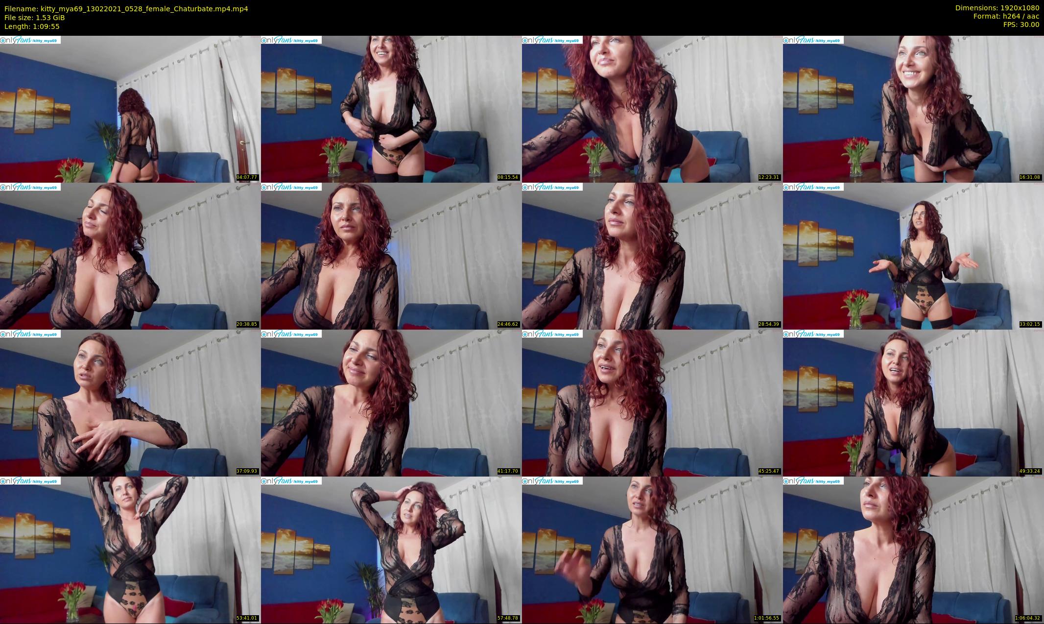 kitty_mya69 — 70 minute Chaturbate female cam show recording, 1080p, Feb 13, 2021