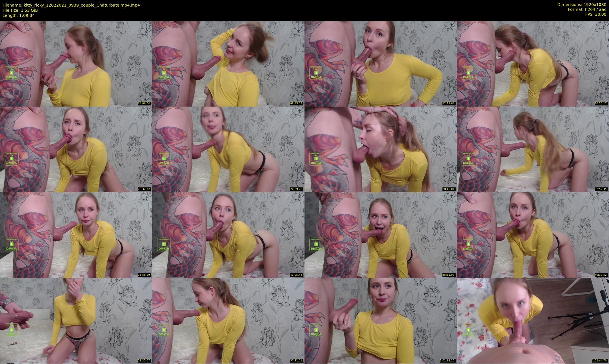 kitty_ricky — 70 minute Chaturbate couple cam show recording, 1080p, Feb 12, 2021