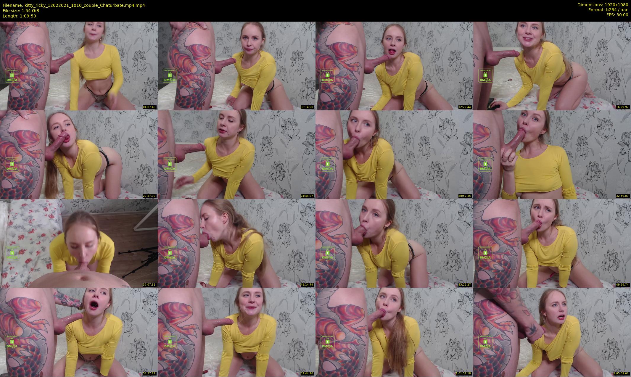 kitty_ricky — 70 minute Chaturbate couple cam show recording, 1080p, Feb 12, 2021