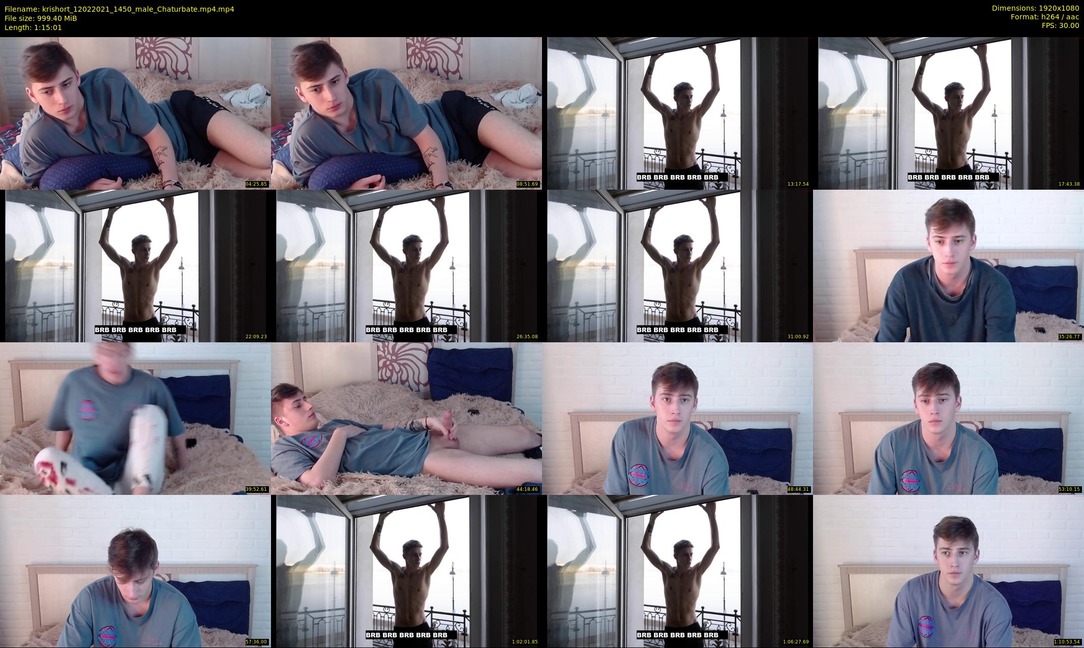 krishort — 76 minute Chaturbate male cam show recording, 1080p, Feb 12, 2021