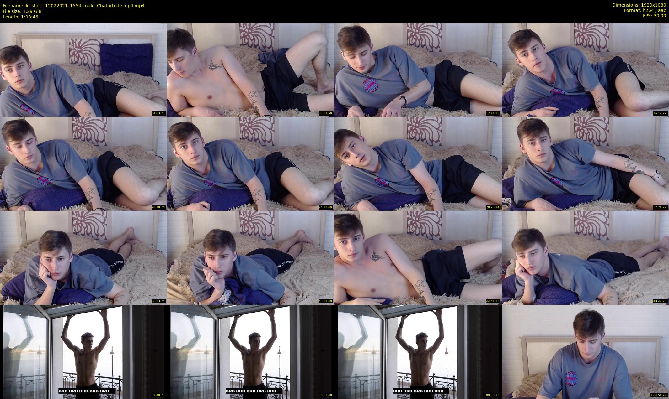 krishort — 69 minute Chaturbate male cam show recording, 1080p, Feb 12, 2021
