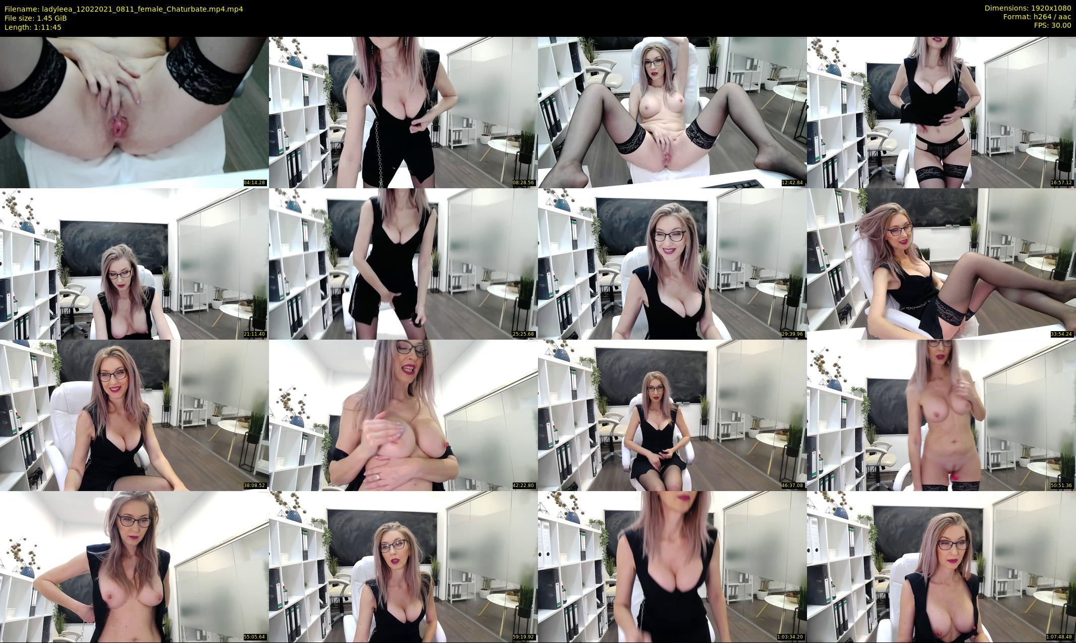 ladyleea — 72 minute Chaturbate female cam show recording, 1080p, Feb 12, 2021