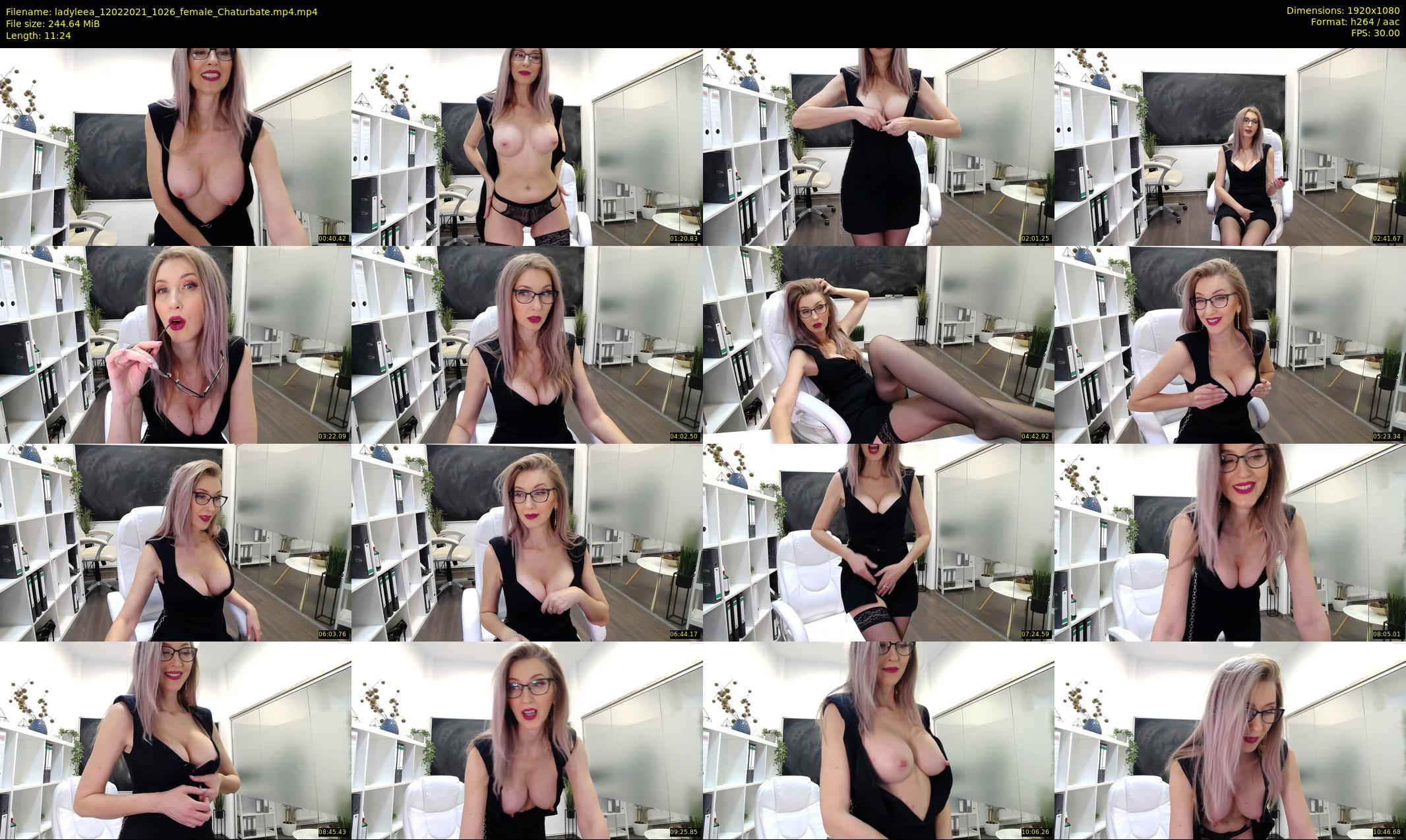 ladyleea — 12 minute Chaturbate female cam show recording, 1080p, Feb 12, 2021