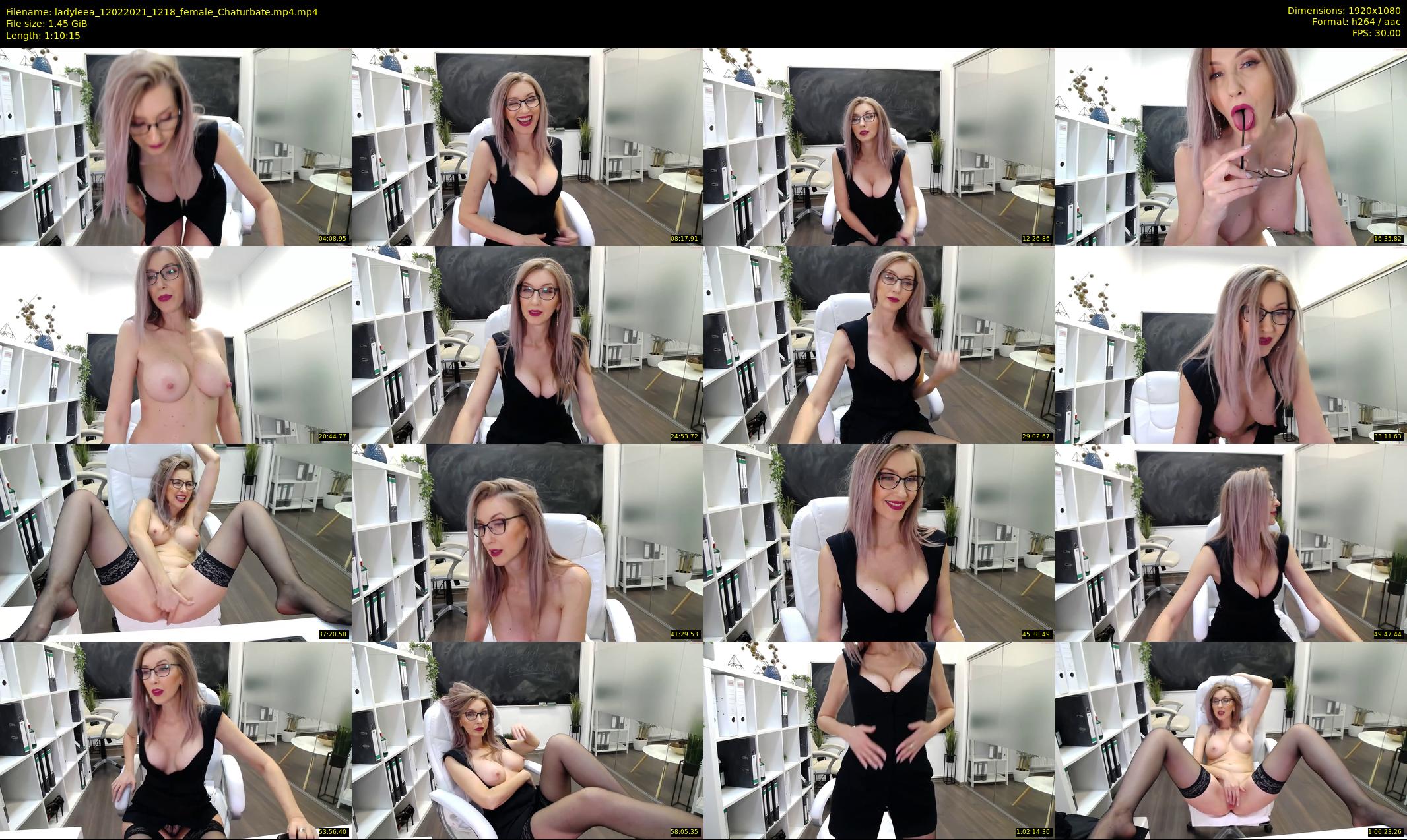 ladyleea — 71 minute Chaturbate female cam show recording, 1080p, Feb 12, 2021