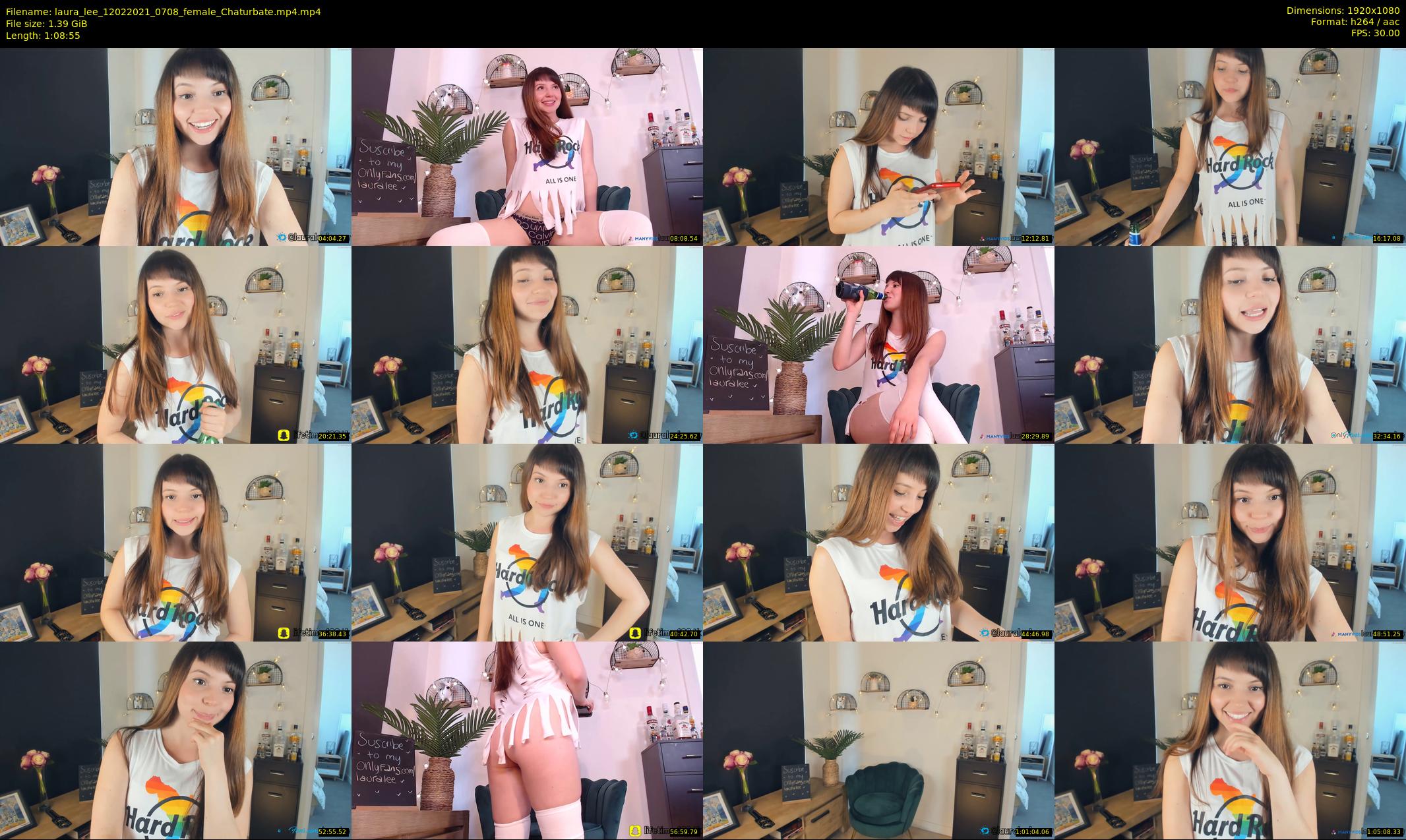 laura_lee — 69 minute Chaturbate female cam show recording, 1080p, Feb 12, 2021