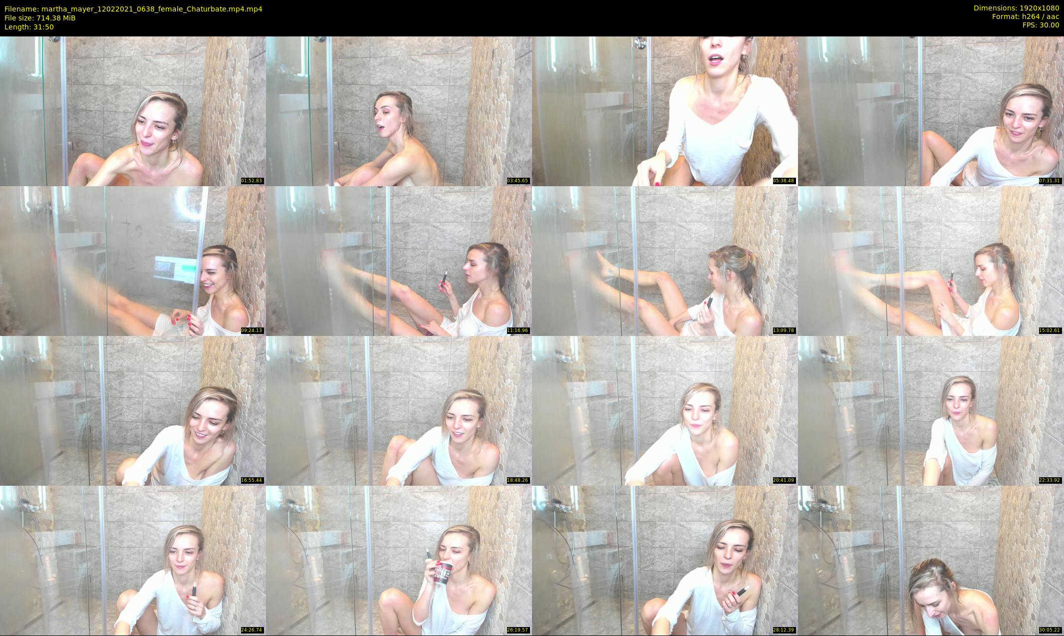 martha_mayer — 32 minute Chaturbate female cam show recording, 1080p, Feb 12, 2021