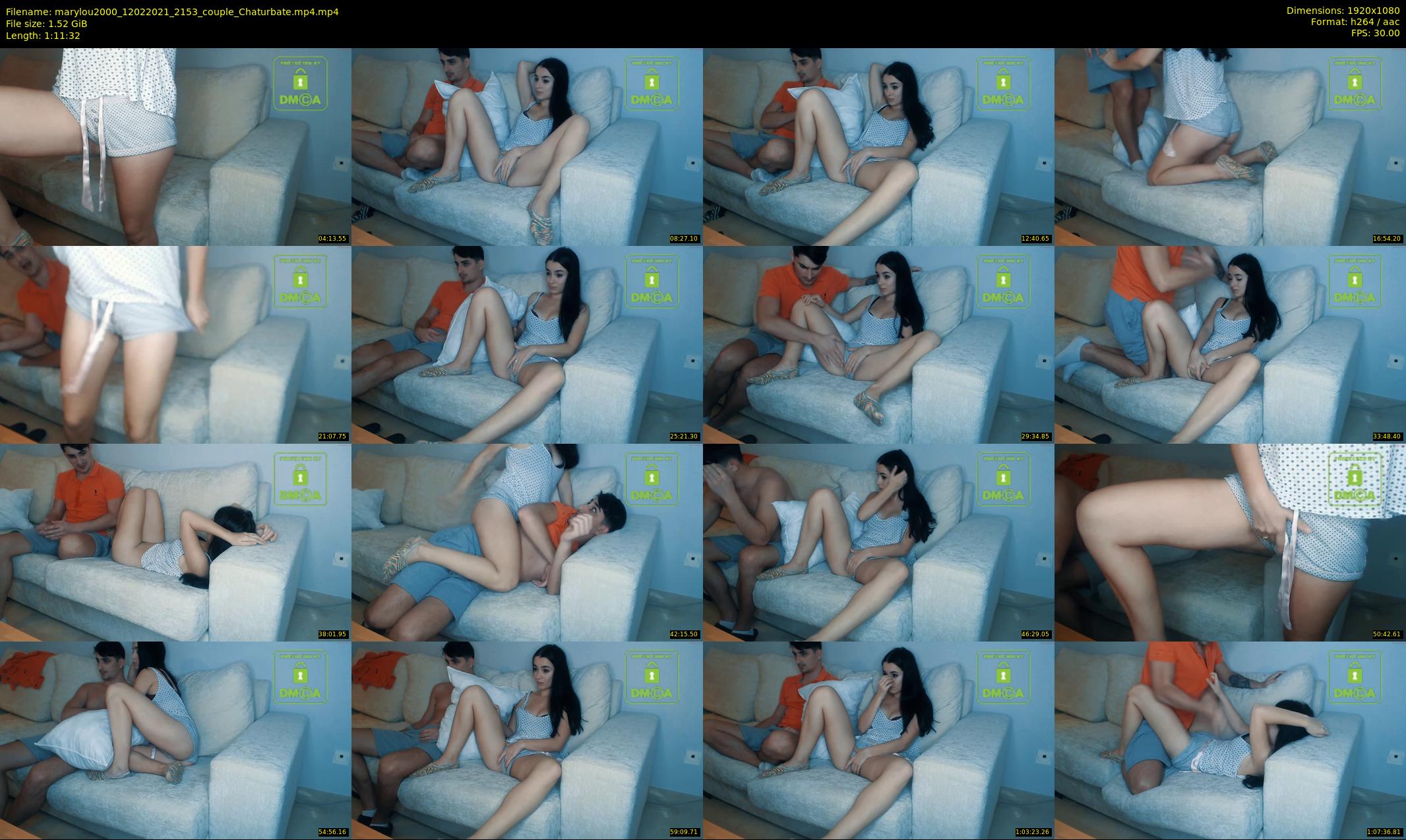 marylou2000 — 72 minute Chaturbate couple cam show recording, 1080p, Feb 12, 2021