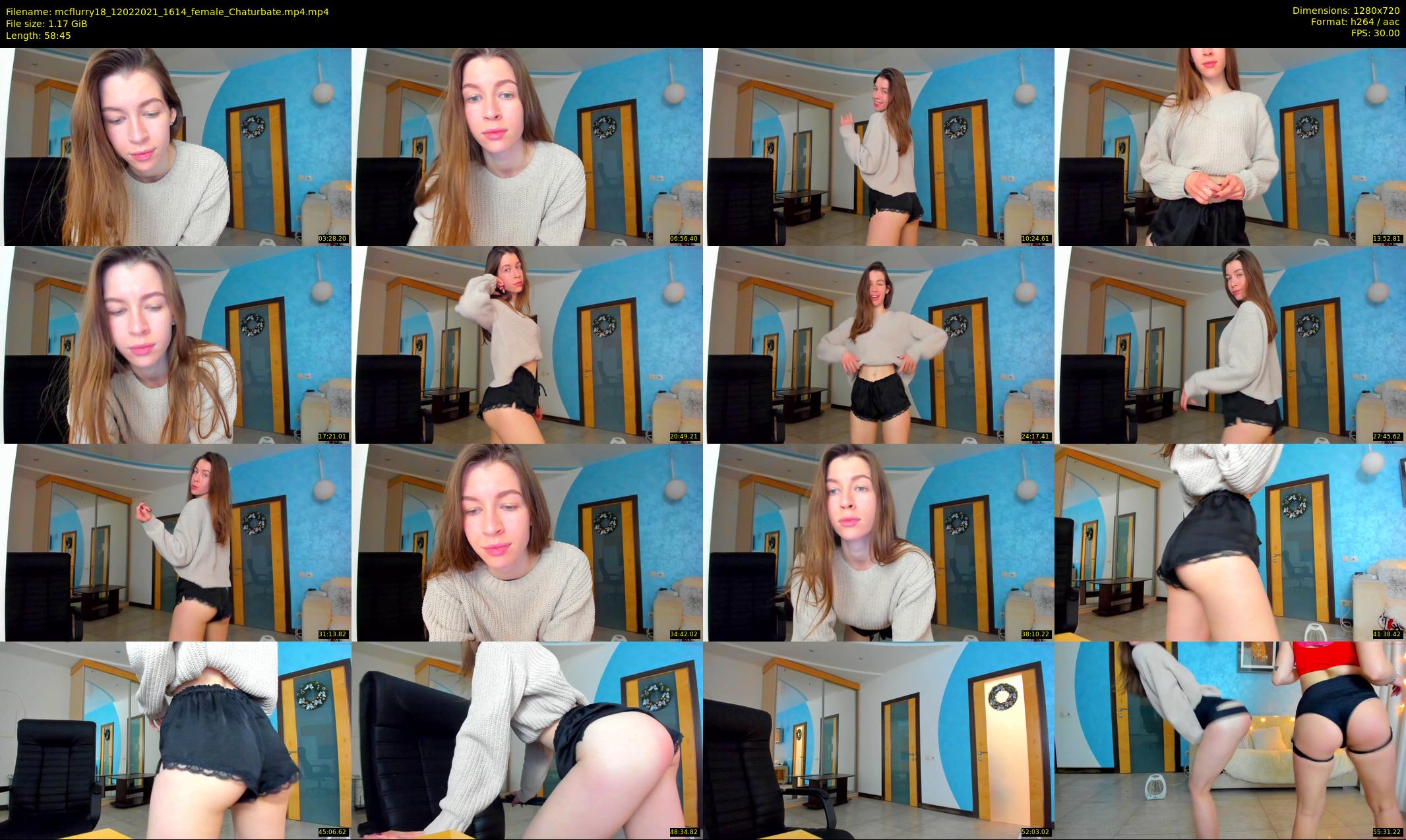 mcflurry18 — 59 minute Chaturbate female cam show recording, 720p, Feb 12, 2021