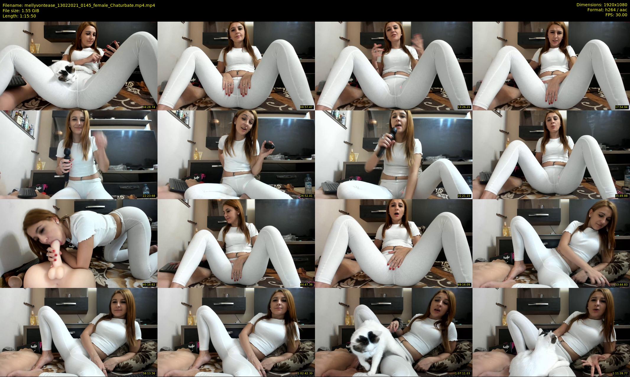 mellyvontease — 76 minute Chaturbate female cam show recording, 1080p, Feb 13, 2021