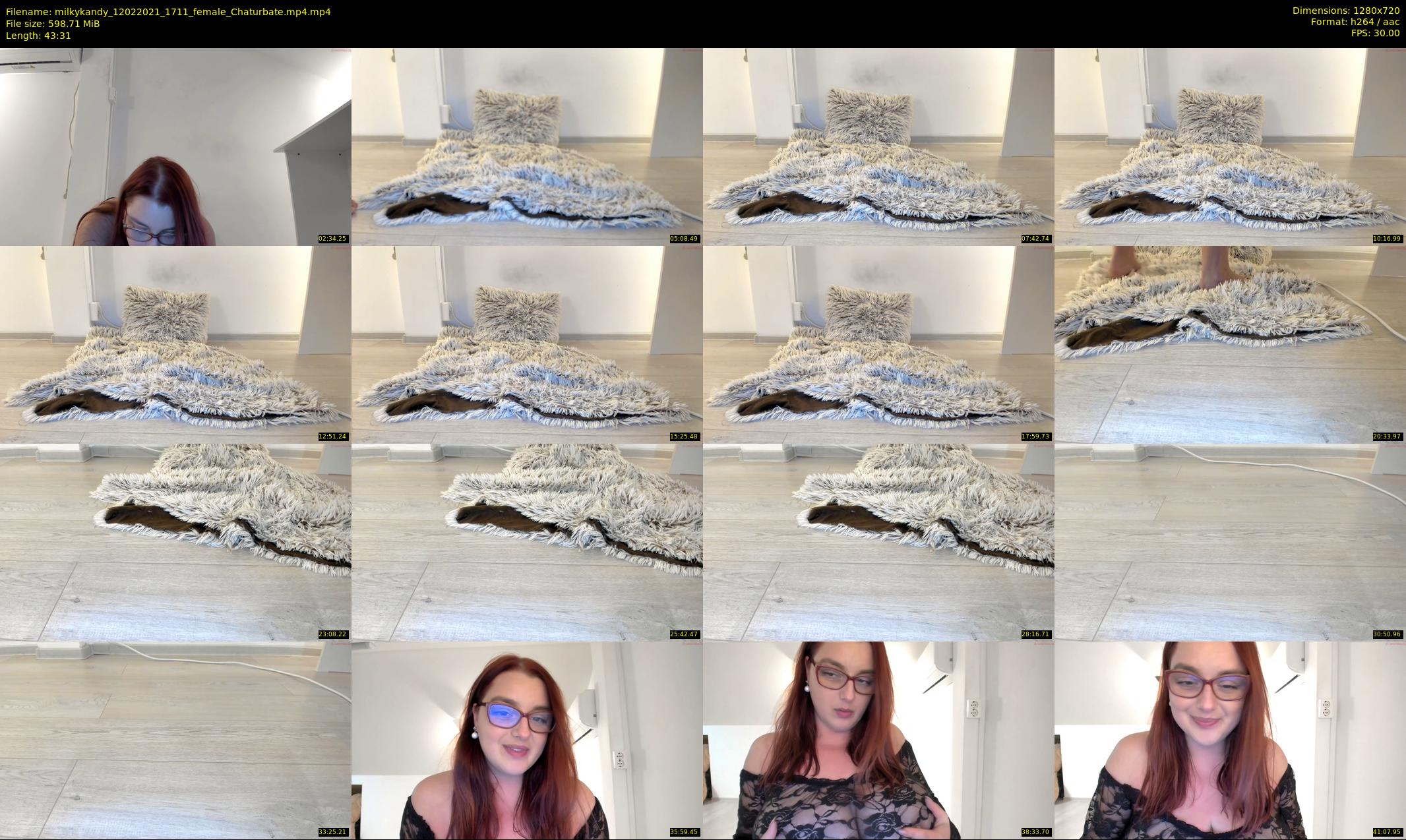milkykandy — 44 minute Chaturbate female cam show recording, 720p, Feb 12, 2021