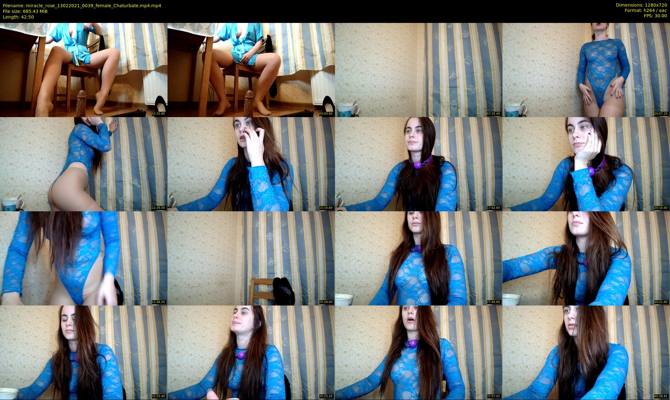 miracle_rose — 43 minute Chaturbate female cam show recording, 720p, Feb 13, 2021
