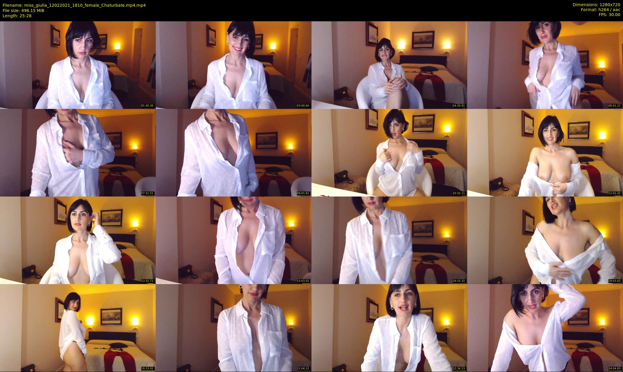 miss_giulia — 26 minute Chaturbate female cam show recording, 720p, Feb 12, 2021
