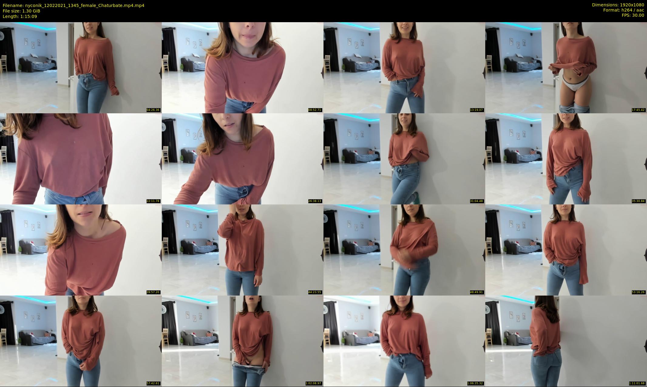 nyconik — 76 minute Chaturbate female cam show recording, 1080p, Feb 12, 2021