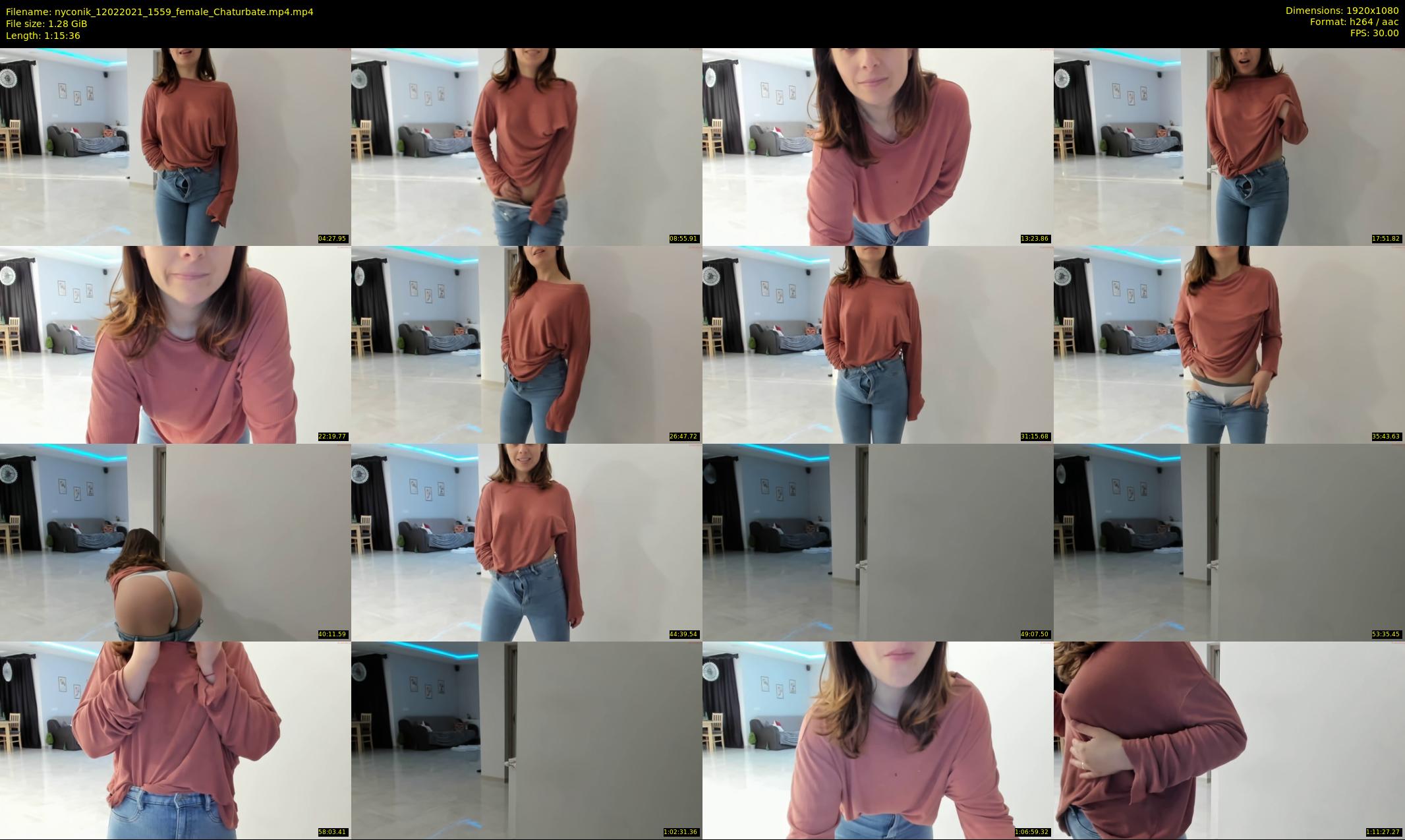 nyconik — 76 minute Chaturbate female cam show recording, 1080p, Feb 12, 2021