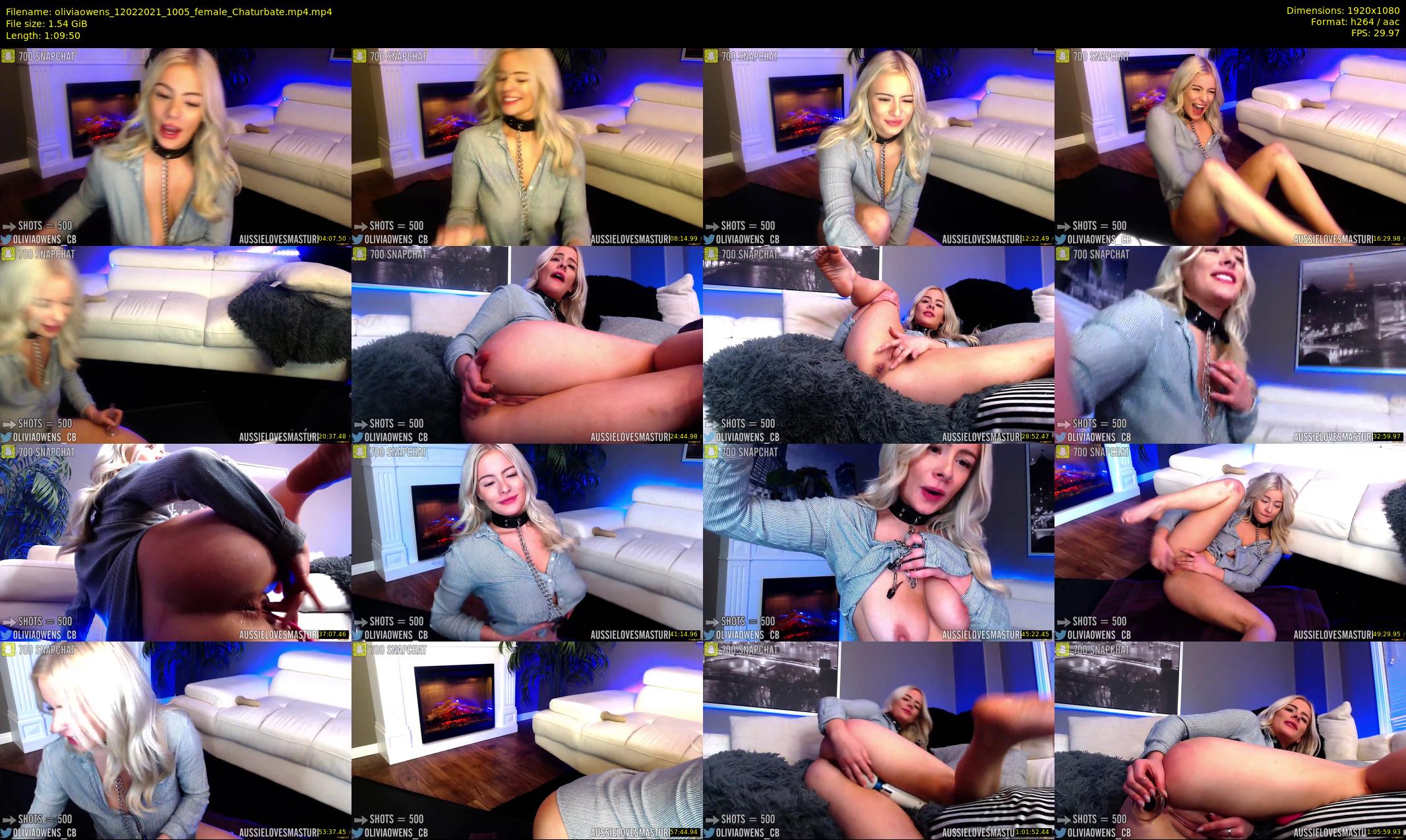 oliviaowens — 70 minute Chaturbate female cam show recording, 1080p, Feb 12, 2021