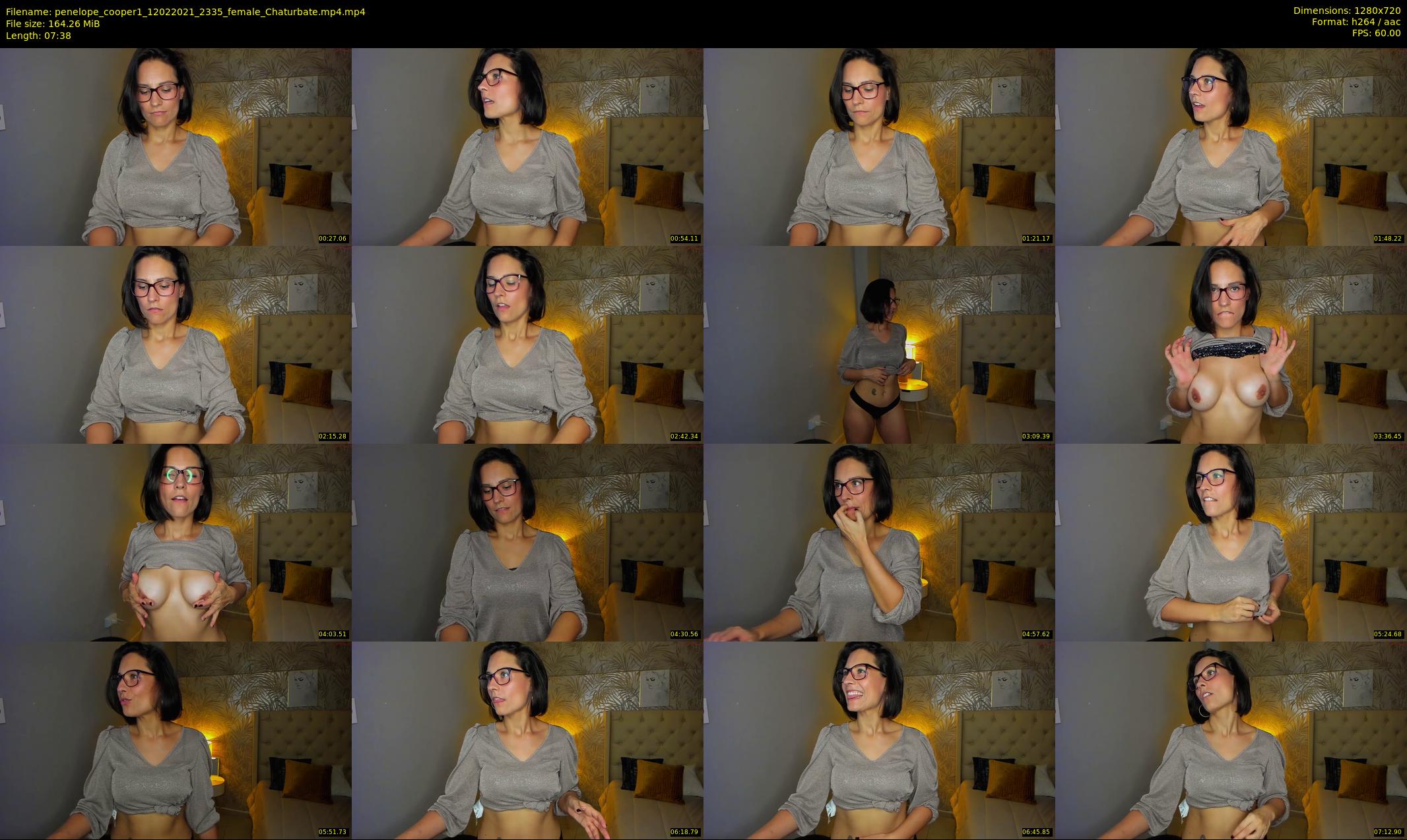penelope_cooper1 — 8 minute Chaturbate female cam show recording, 720p, Feb 12, 2021