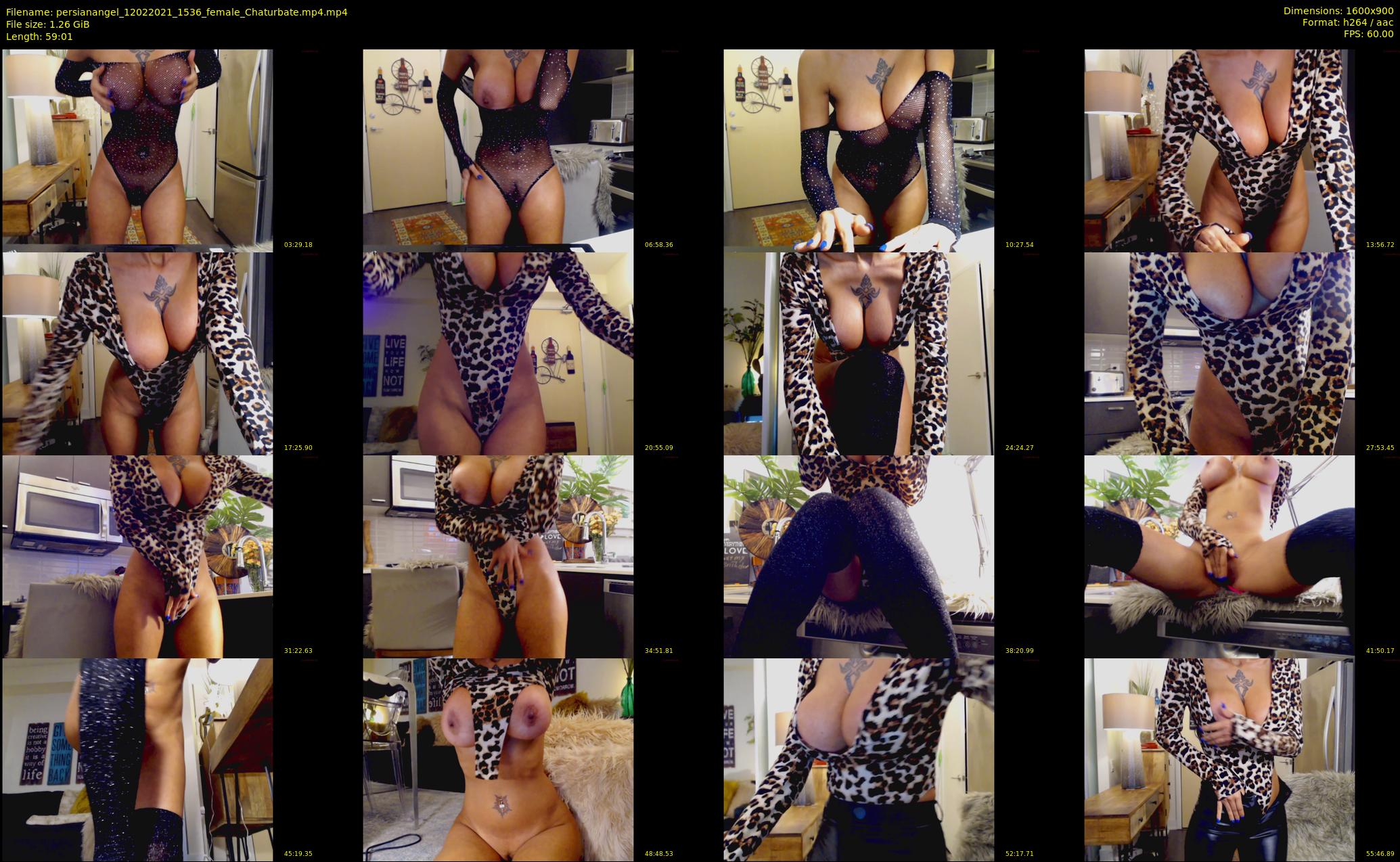 persianangel — 60 minute Chaturbate female cam show recording, 720p, Feb 12, 2021