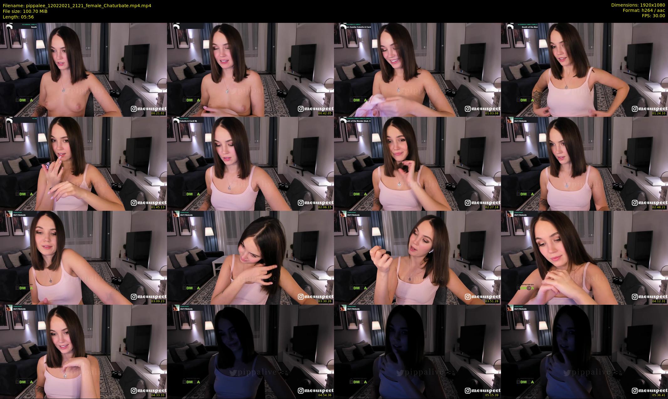 pippalee — 6 minute Chaturbate female cam show recording, 1080p, Feb 12, 2021