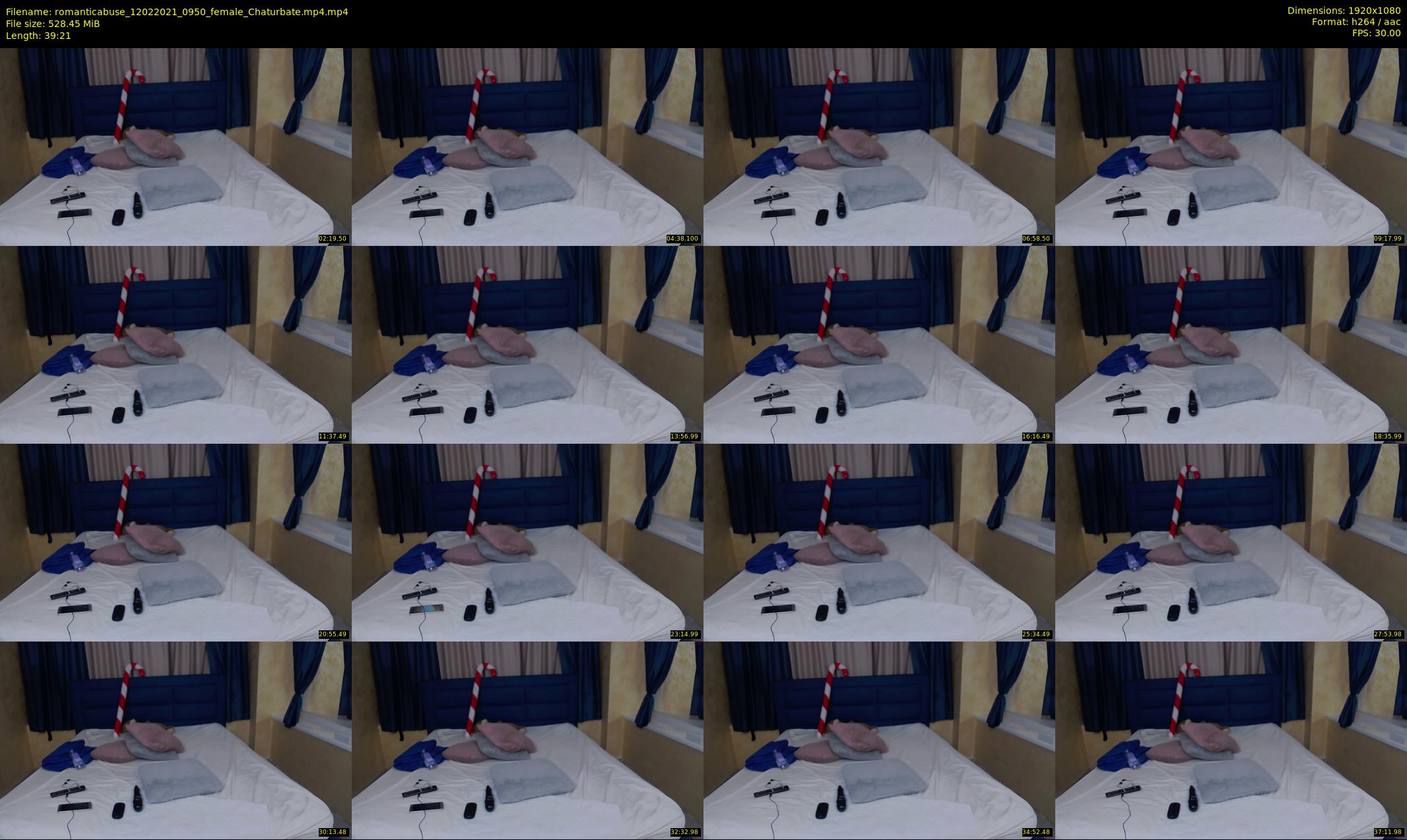 romanticabuse — 40 minute Chaturbate female cam show recording, 1080p, Feb 12, 2021