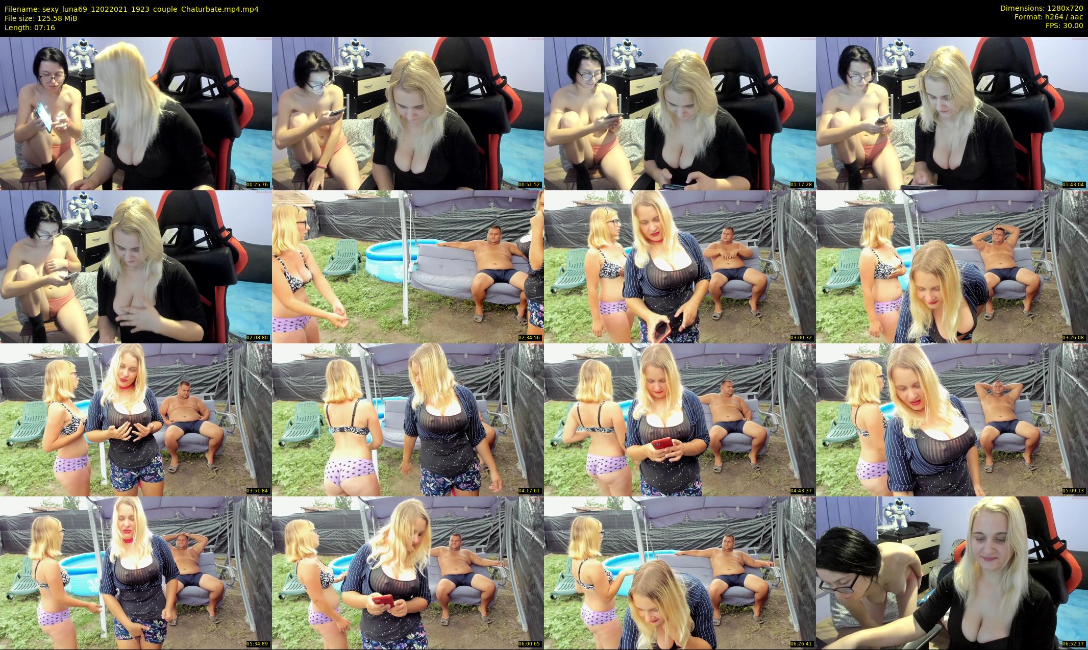 sexy_luna69 — 8 minute Chaturbate couple cam show recording, 720p, Feb 12, 2021