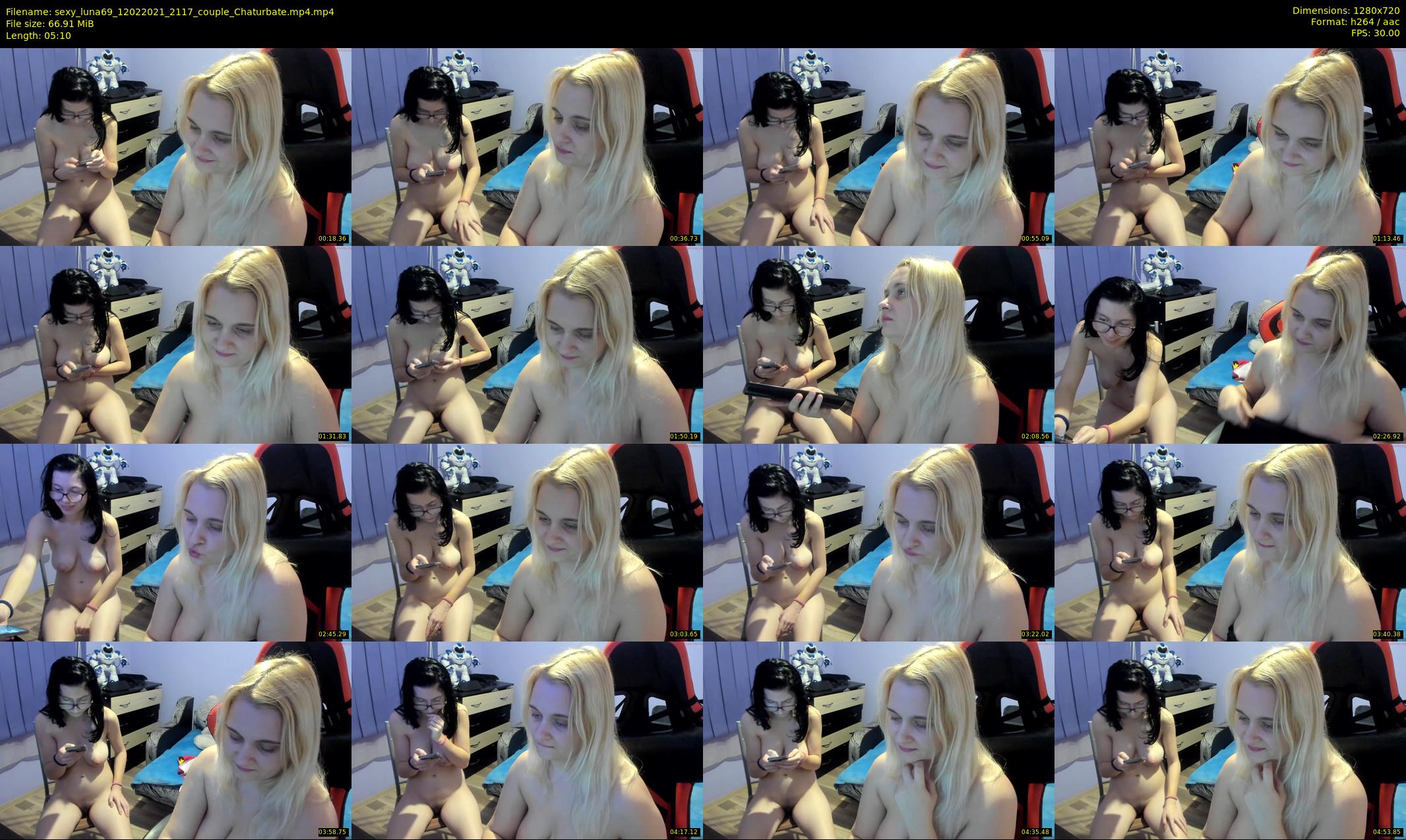 sexy_luna69 — 6 minute Chaturbate couple cam show recording, 720p, Feb 12, 2021