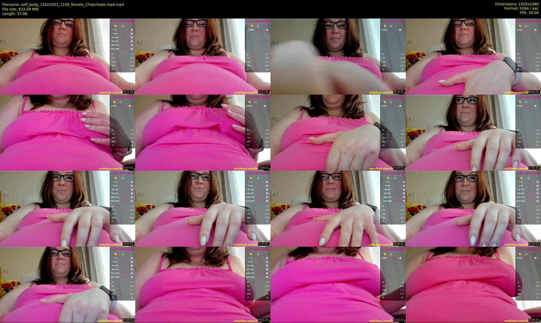 soft_body — 38 minute Chaturbate female cam show recording, 1080p, Feb 12, 2021