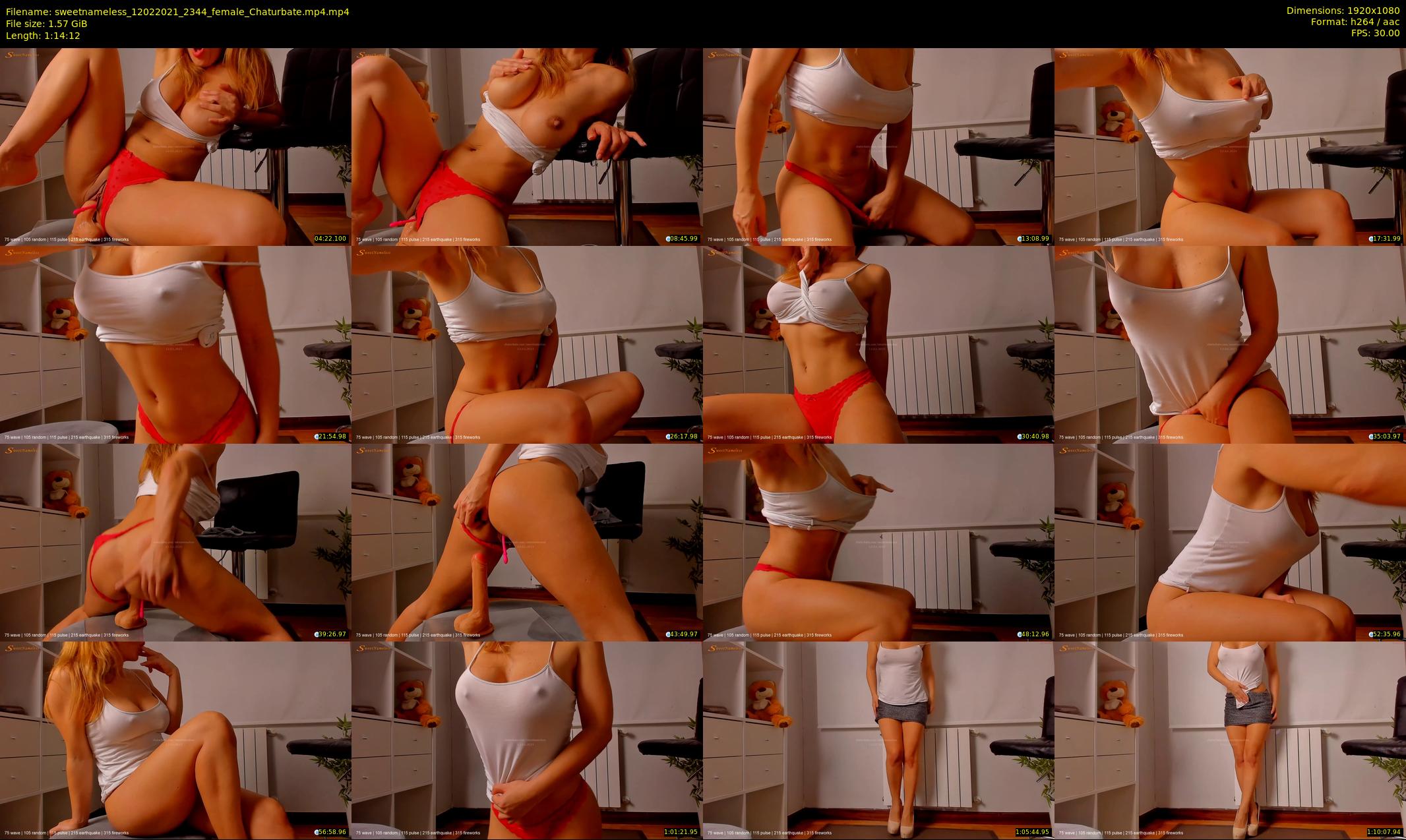 sweetnameless — 75 minute Chaturbate couple cam show recording, 1080p, Feb 12, 2021