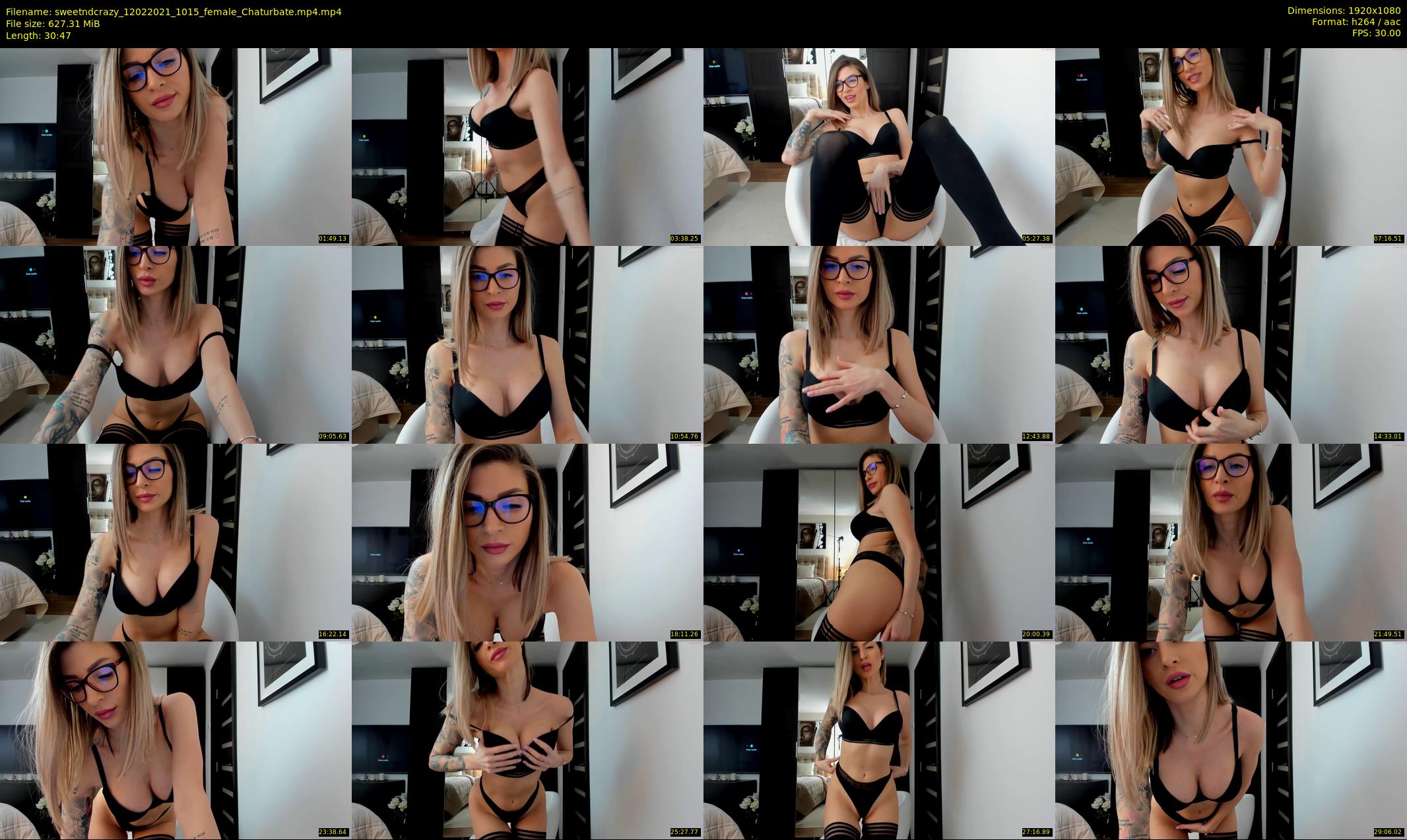sweetndcrazy — 31 minute Chaturbate female cam show recording, 1080p, Feb 12, 2021