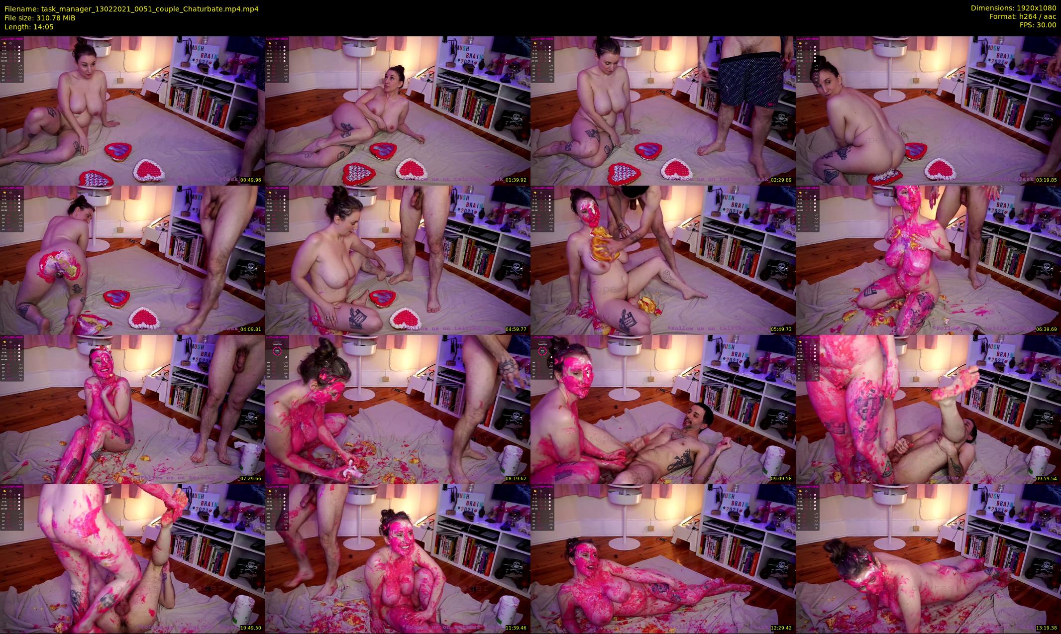 task_manager — 15 minute Chaturbate couple cam show recording, 1080p, Feb 13, 2021