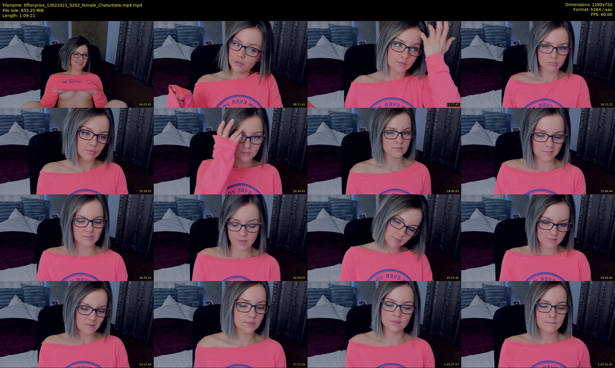 tiffanyriox — 70 minute Chaturbate female cam show recording, 720p, Feb 13, 2021