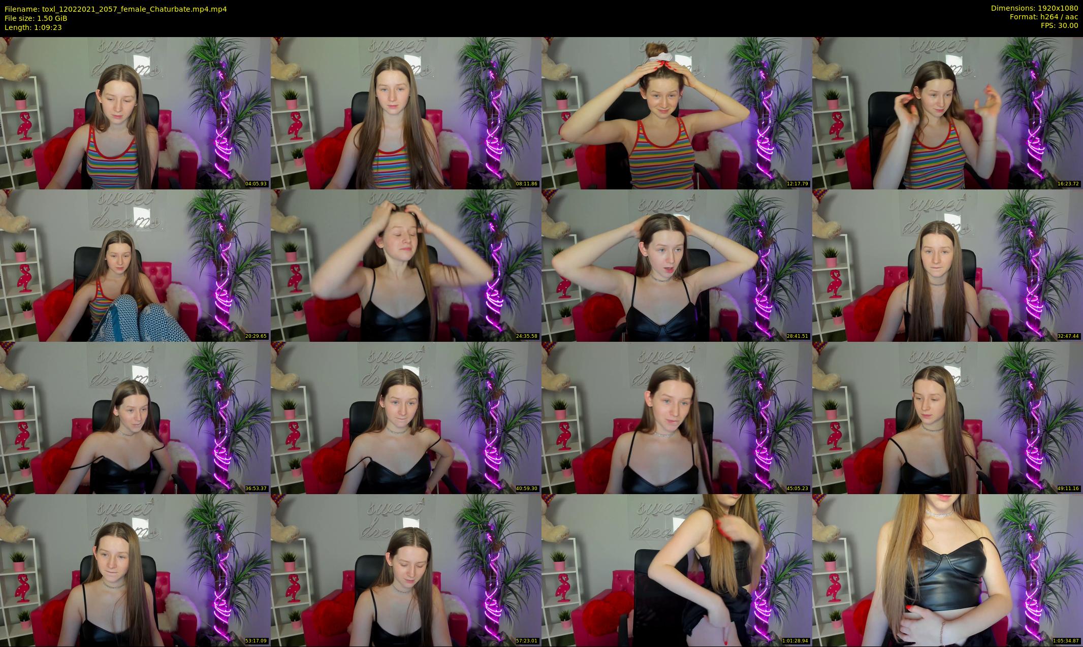 toxl — 70 minute Chaturbate female cam show recording, 1080p, Feb 12, 2021