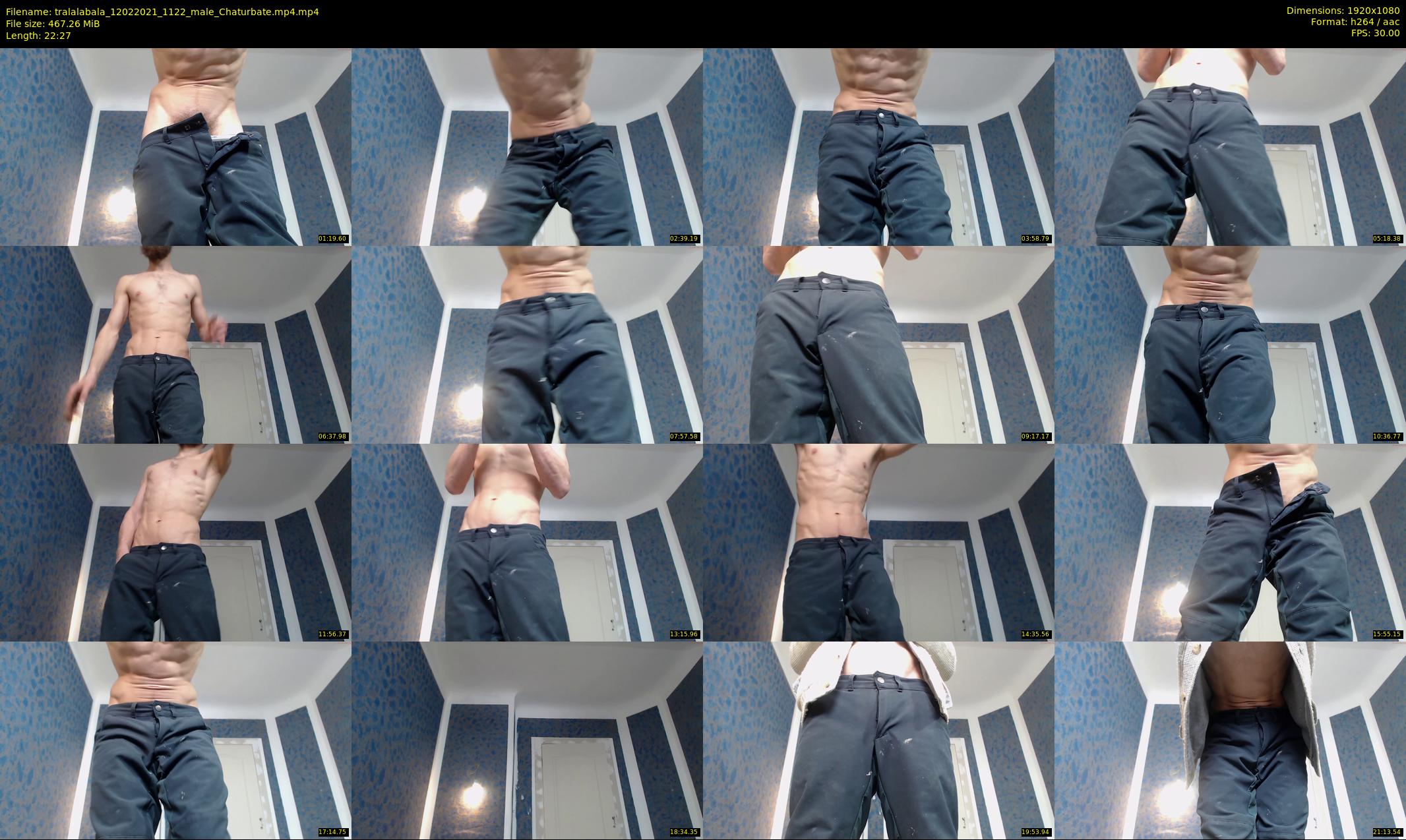 tralalabala — 23 minute Chaturbate male cam show recording, 1080p, Feb 12, 2021