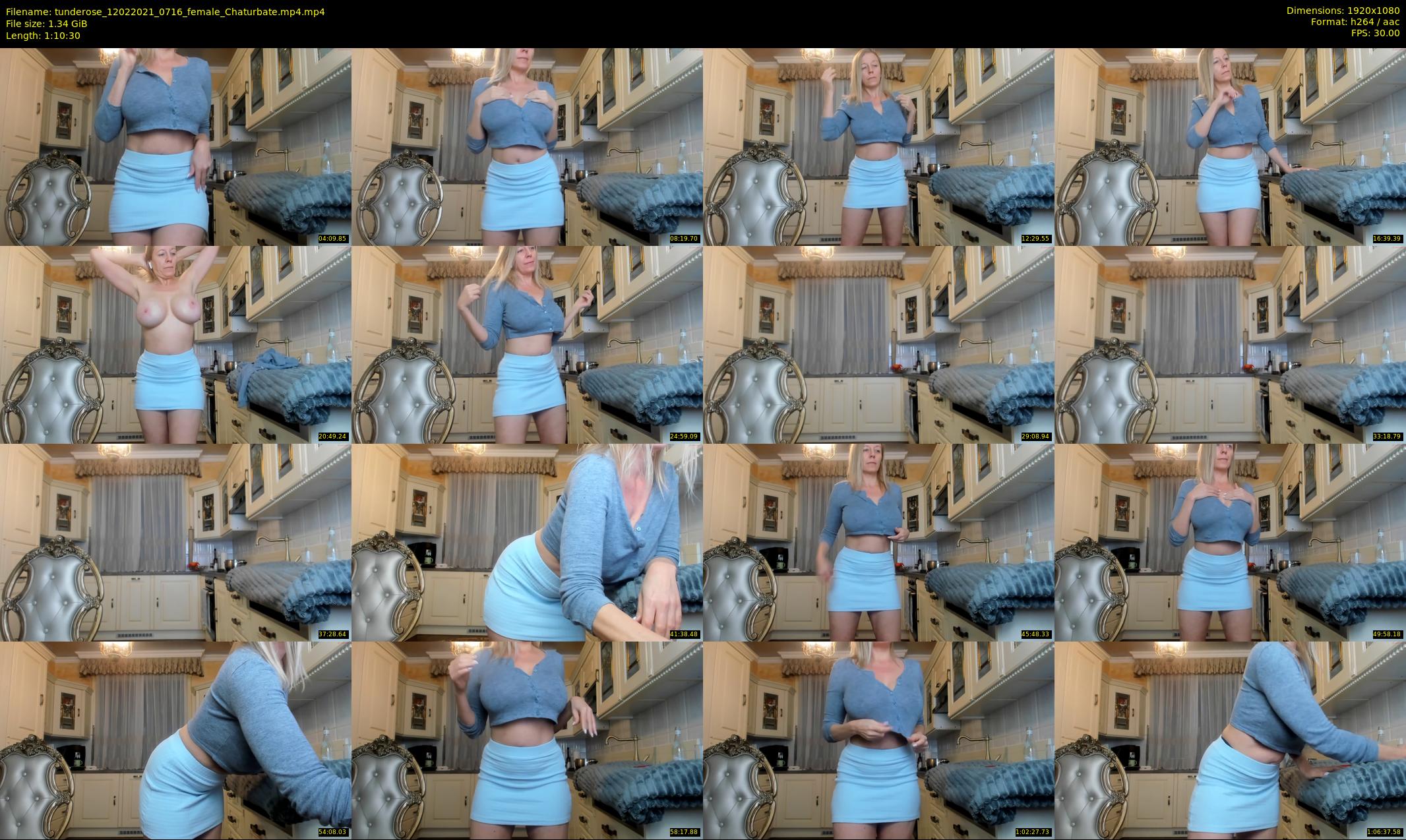 tunderose — 71 minute Chaturbate female cam show recording, 1080p, Feb 12, 2021