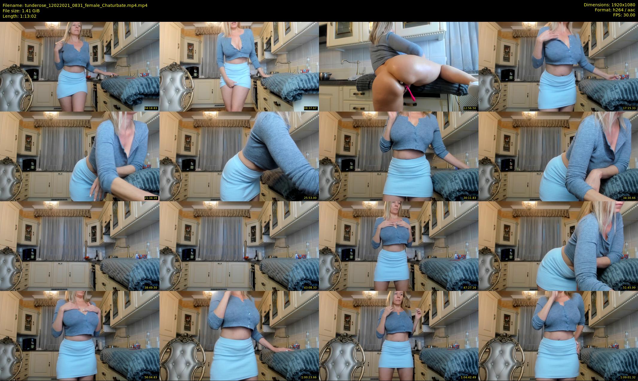 tunderose — 74 minute Chaturbate female cam show recording, 1080p, Feb 12, 2021