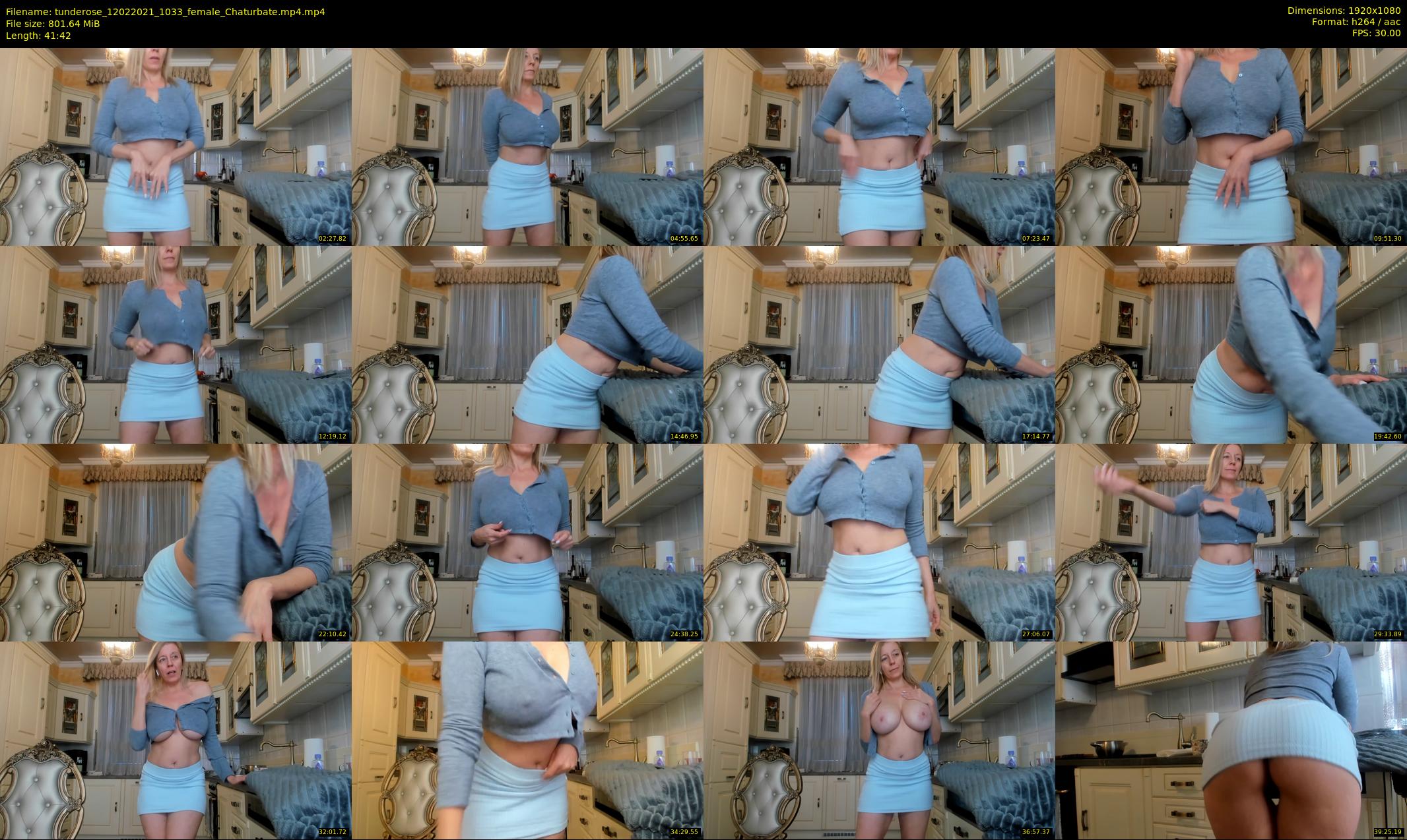 tunderose — 42 minute Chaturbate female cam show recording, 1080p, Feb 12, 2021